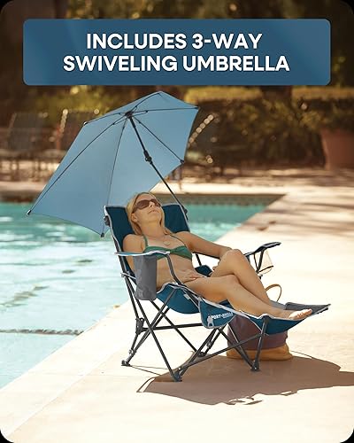 Miniatura 7 de Sport-Brella Beach Chair with UPF 50 Adjustable Umbrella