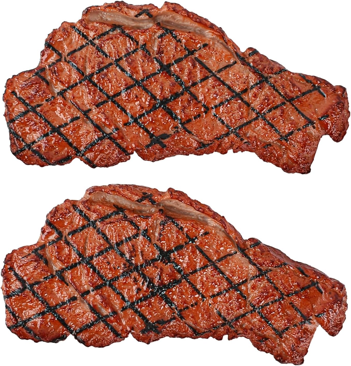 Amazon.com: DOYIFUN 2 Pcs Fake Fresh Meat Artificial Pork Steak Raw ...