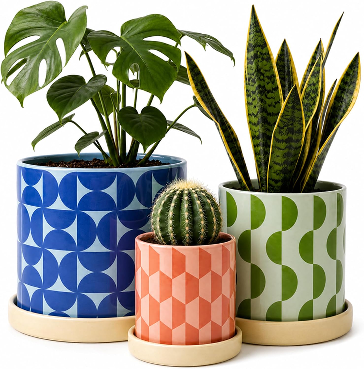Original Earthlings Ceramic Planters