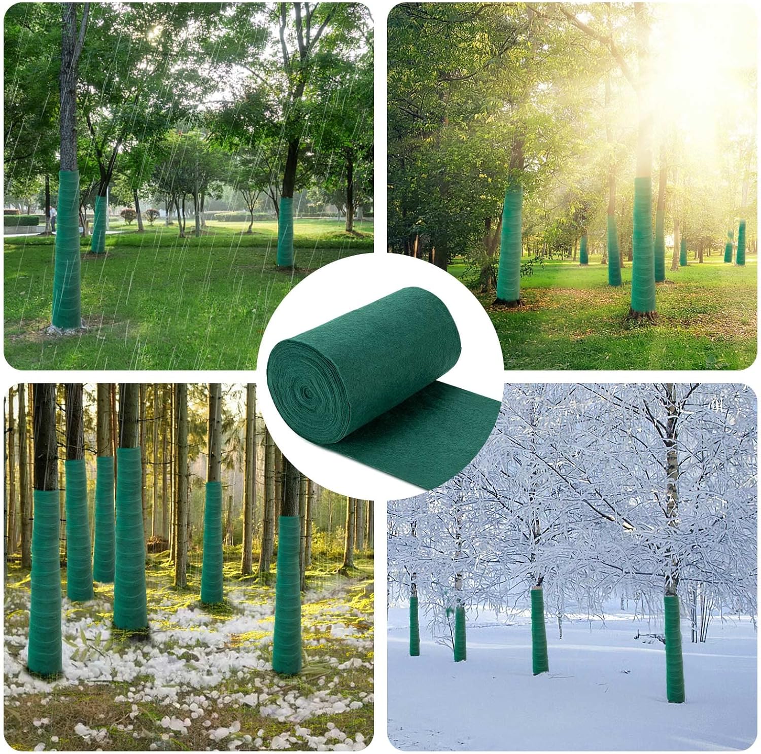 Buy Tree Protector Wraps, 10 × 55' Extra Width Tree Wrap for Winter