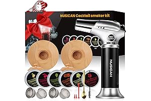 Smoked Bourbon Enhancing Kit Tool with Culinary Torch