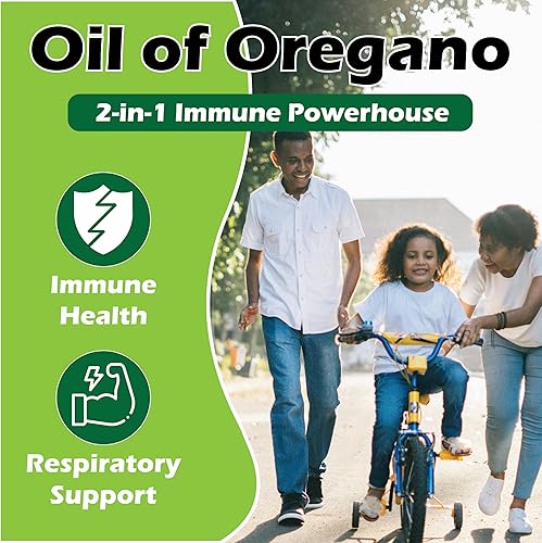 Miniatura 4 de Aceite de Orégano con Aceite de Semilla Negra - Cápsulas de Aceite de Orégano, Sin OMG, Sin Gluten, Antioxidante y Apoyo Inmunológico (1)