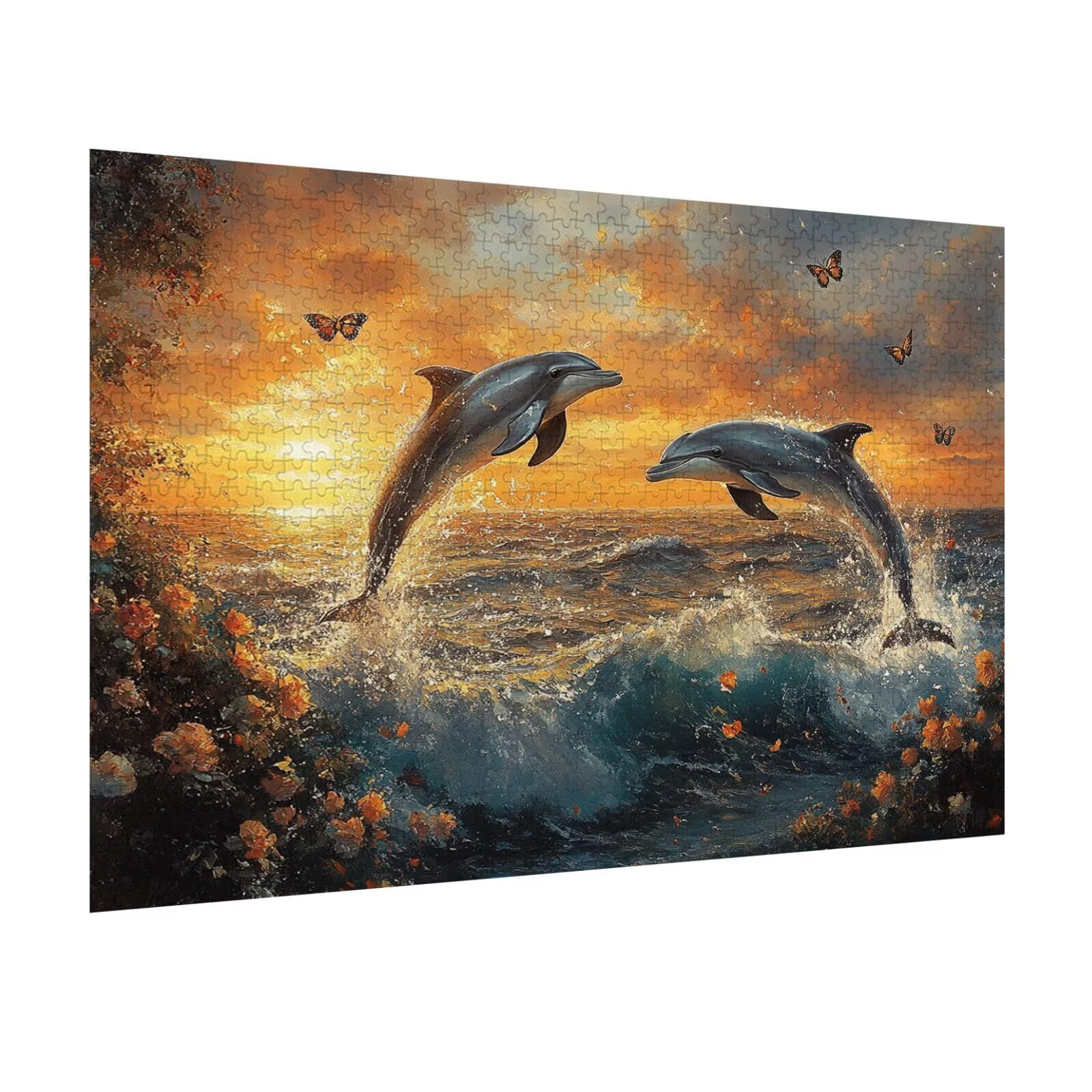 Puzzle 5000 Pezzi Sole calante Puzzle Adulti, Gioco Educativo, n-456