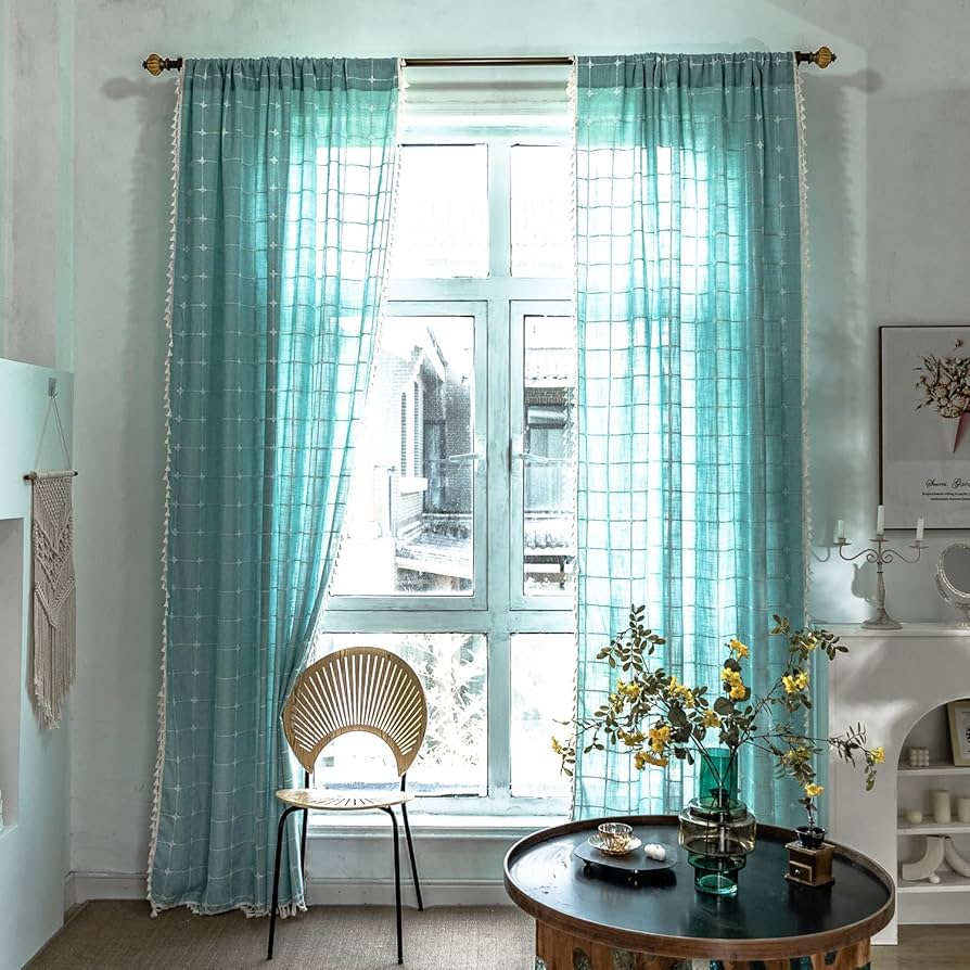 カーテン 北欧風 大きな窓に映えます！ 綿 yh5548-50.jpg