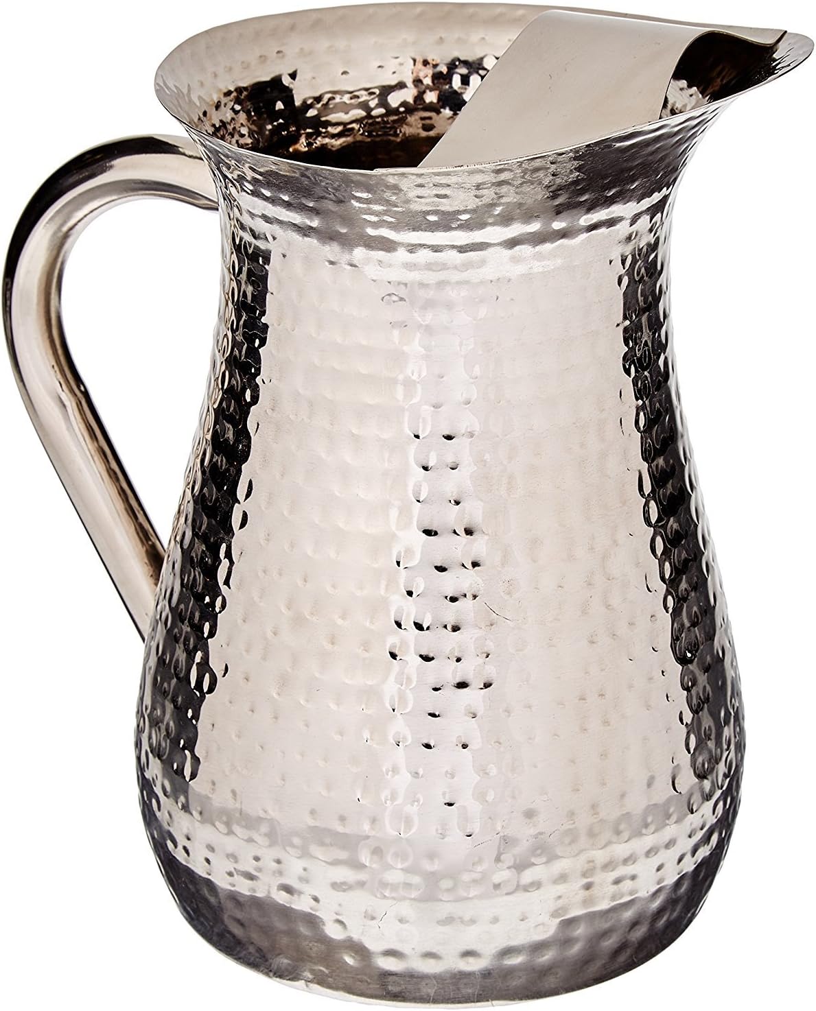 Elegance Hammered 72-Ounce Stainless Steel Pitcher