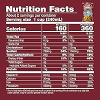 Vista 4 de Campbell's Chunky - Sopa de guisantes partidos con jamón, lata de 19onzas, caja de 12unidades