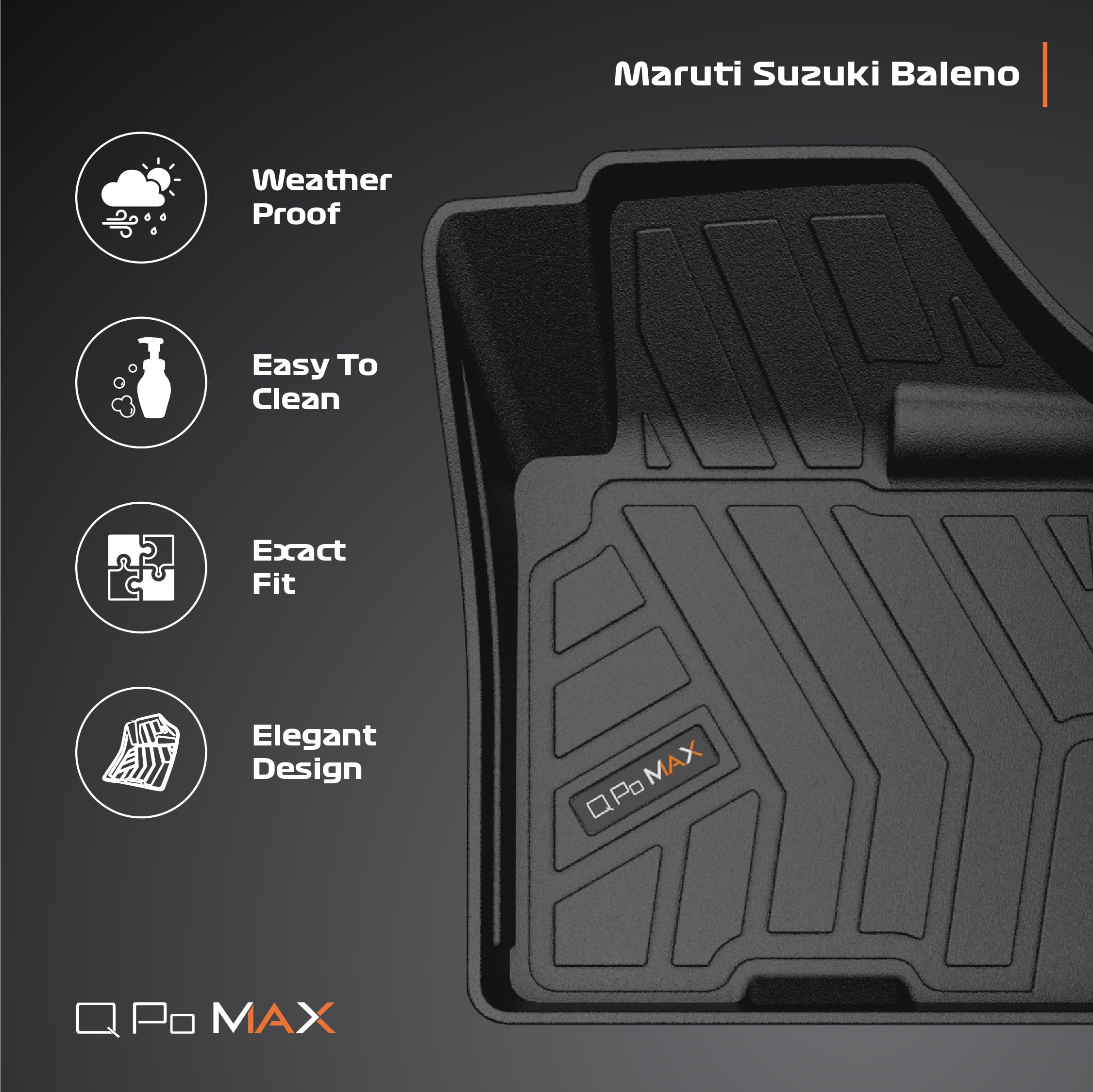 Q Po Baleno Max Oct15 Jan22 Eco Tpe Car Floor Desertcart INDIA