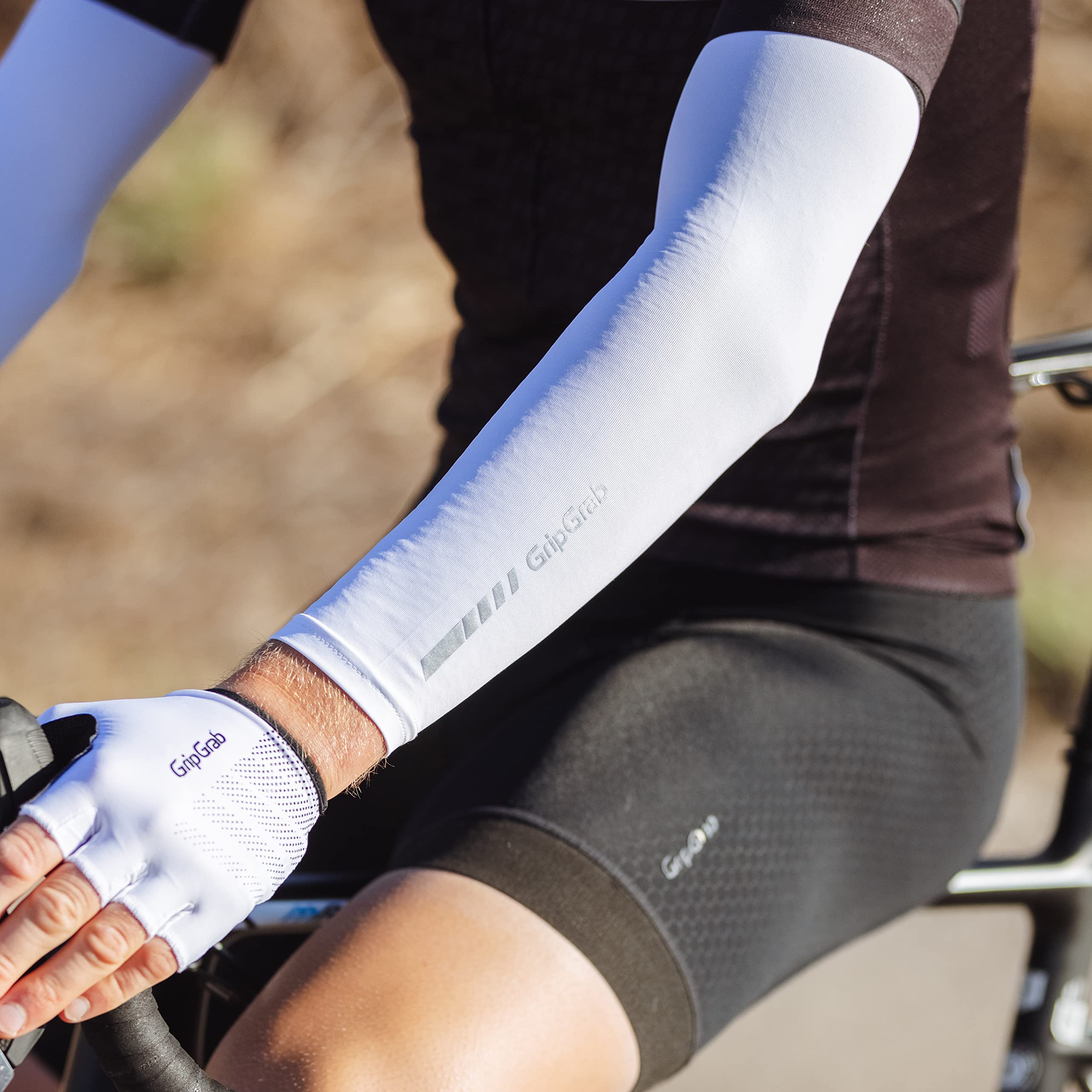 GripGrab Gripgrab Upf 50+ Uv-protection Arm Sleeves Anti-slip Thin Breathable Summer Warmers For Biking Hiking Running Outdoors Scaldamuscoli Unisex - Adulto (Pacco da 1)