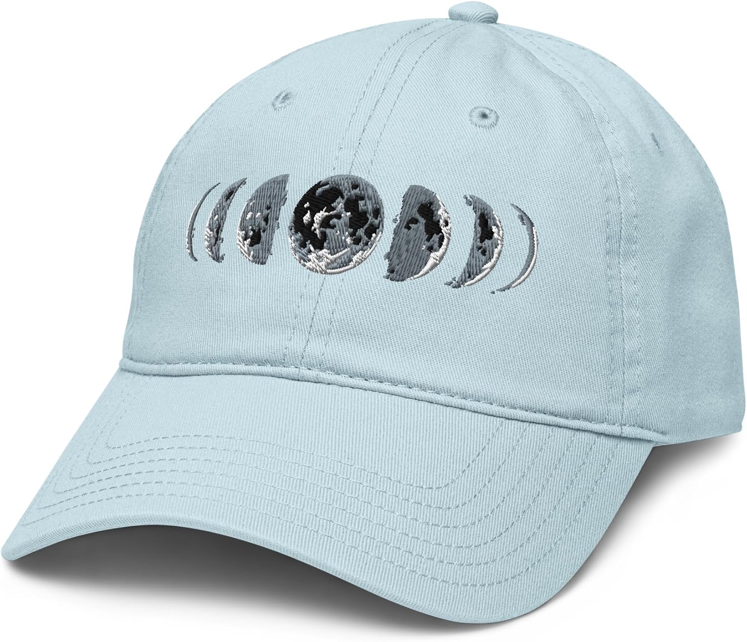 Moon Phases Icon Adjustable Baseball Hat