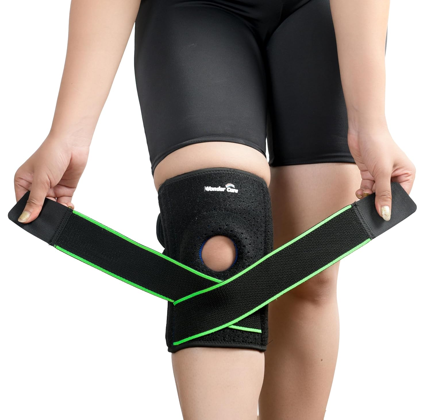 Adjustable Pink Knee Brace For Women - Patella Gel Pad & Side Stabilizers - Meniscus Tear Relief & Joint Recovery