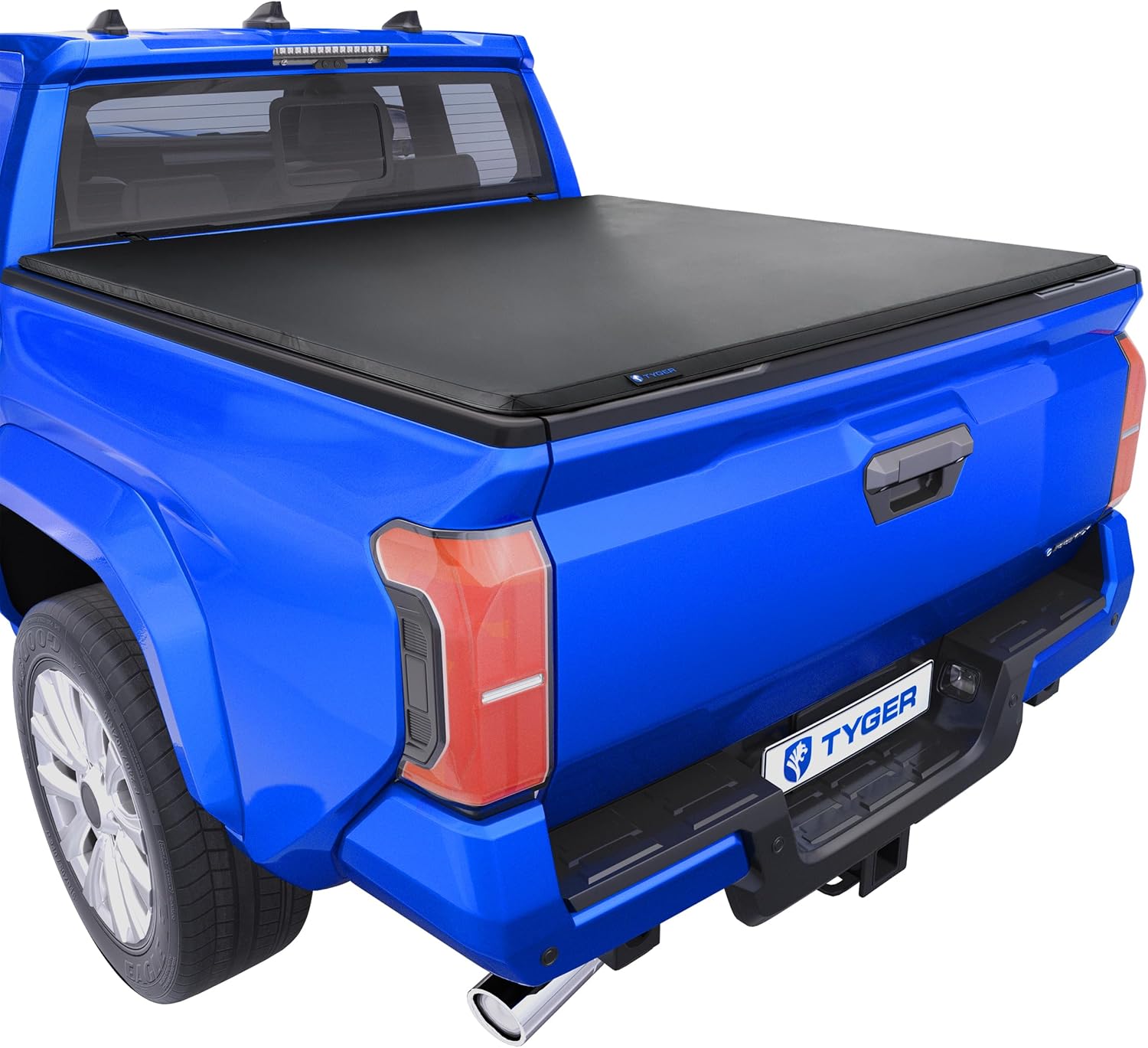 Tyger Auto T3 Soft Tri-fold Truck Bed Tonneau Cover Compatible with 2024-2025 Toyota Tacoma | 5' (60") Bed | TG-BC3T1204
