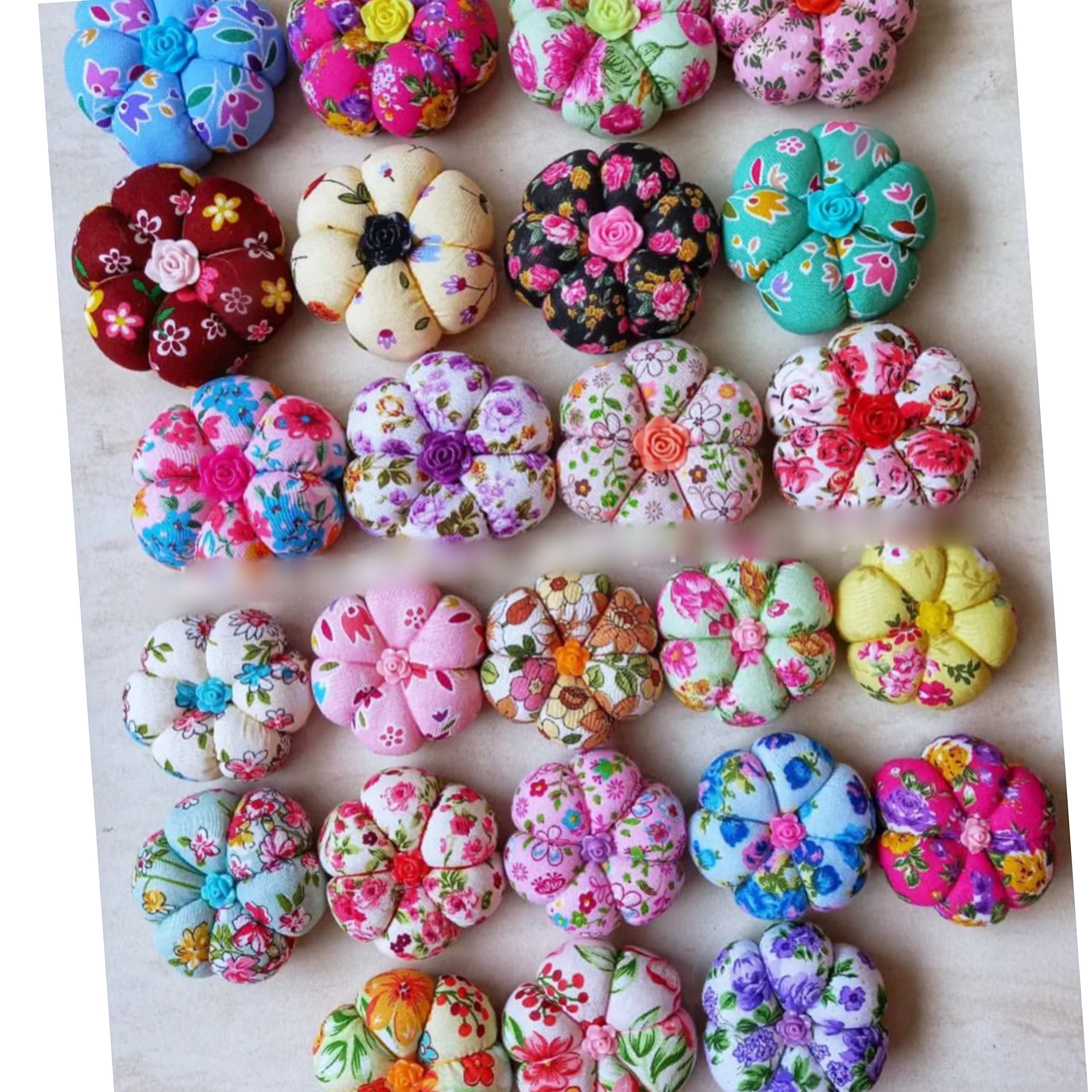 The Modest Store – Set of 1 Petal Pin Cushion | Floral | Scarf Pin