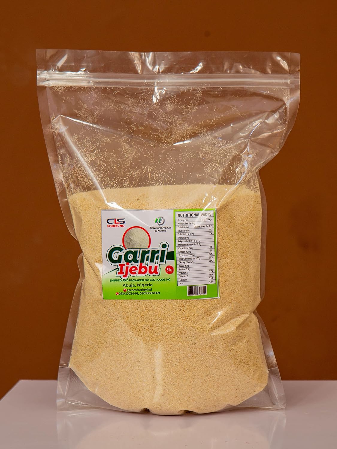 CLS FOODS NG GARRI/GARI IJEBU Grocery & Gourmet Food