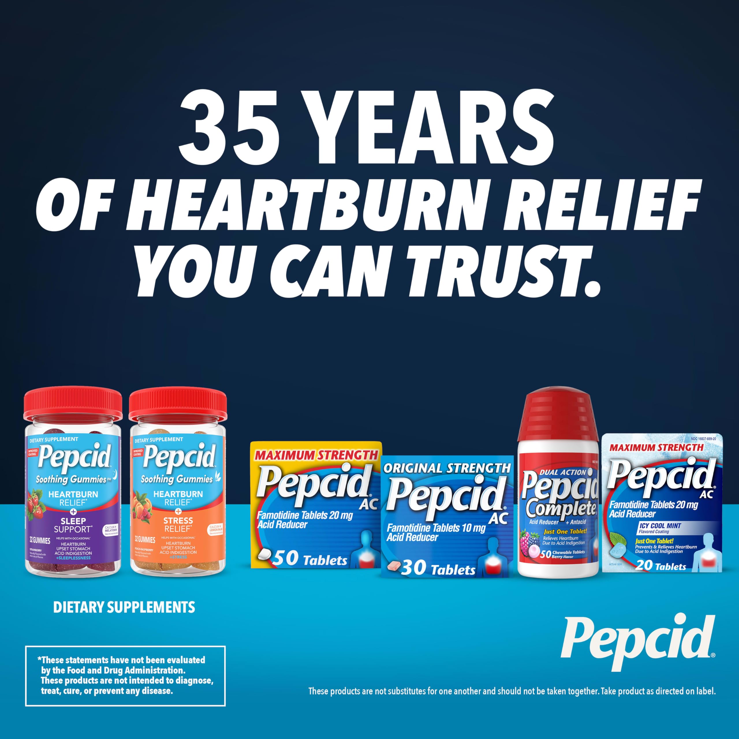 pepcid ac and b12 injections Amazon.com: Pepcid AC Maximum Strength Heartburn Relief Tablets, OTC  Medicine Prevents & Relieves Heartburn & Acid Reflux Due to Acid  Indigestion, 20mg Famotidine Acid Reducer, Fast-Acting, 50 ct : Health &  Household