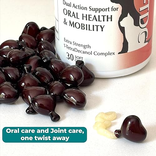 Miniatura 6 de 1-TDC WorksSoWell Suplemento articular de doble acción para perros y gatos, suplemento de cadera y articulaciones para razas grandes y razas