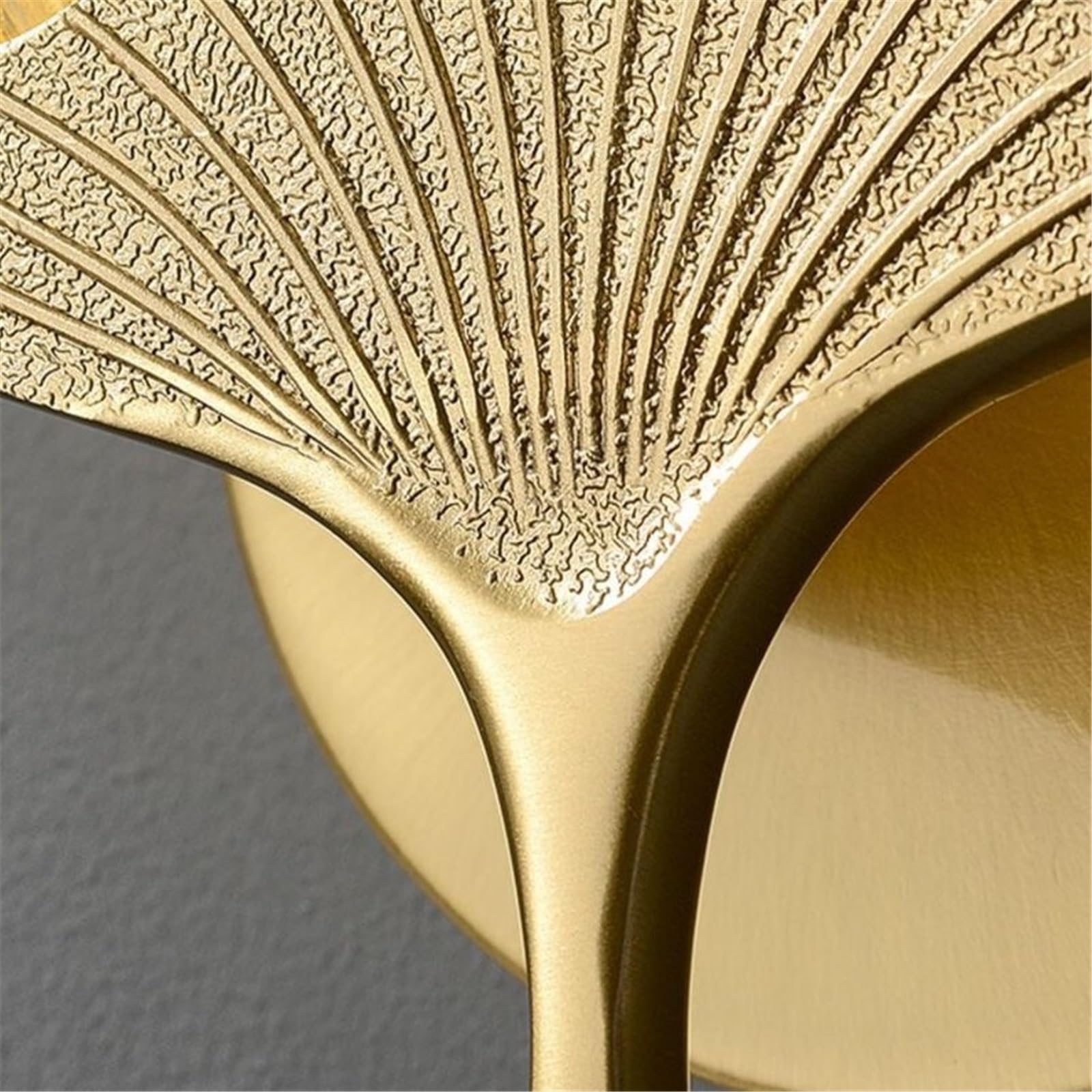 Applique da parete Lampada da parete a forma di foglia decorativa smaltata lusso per corridoio