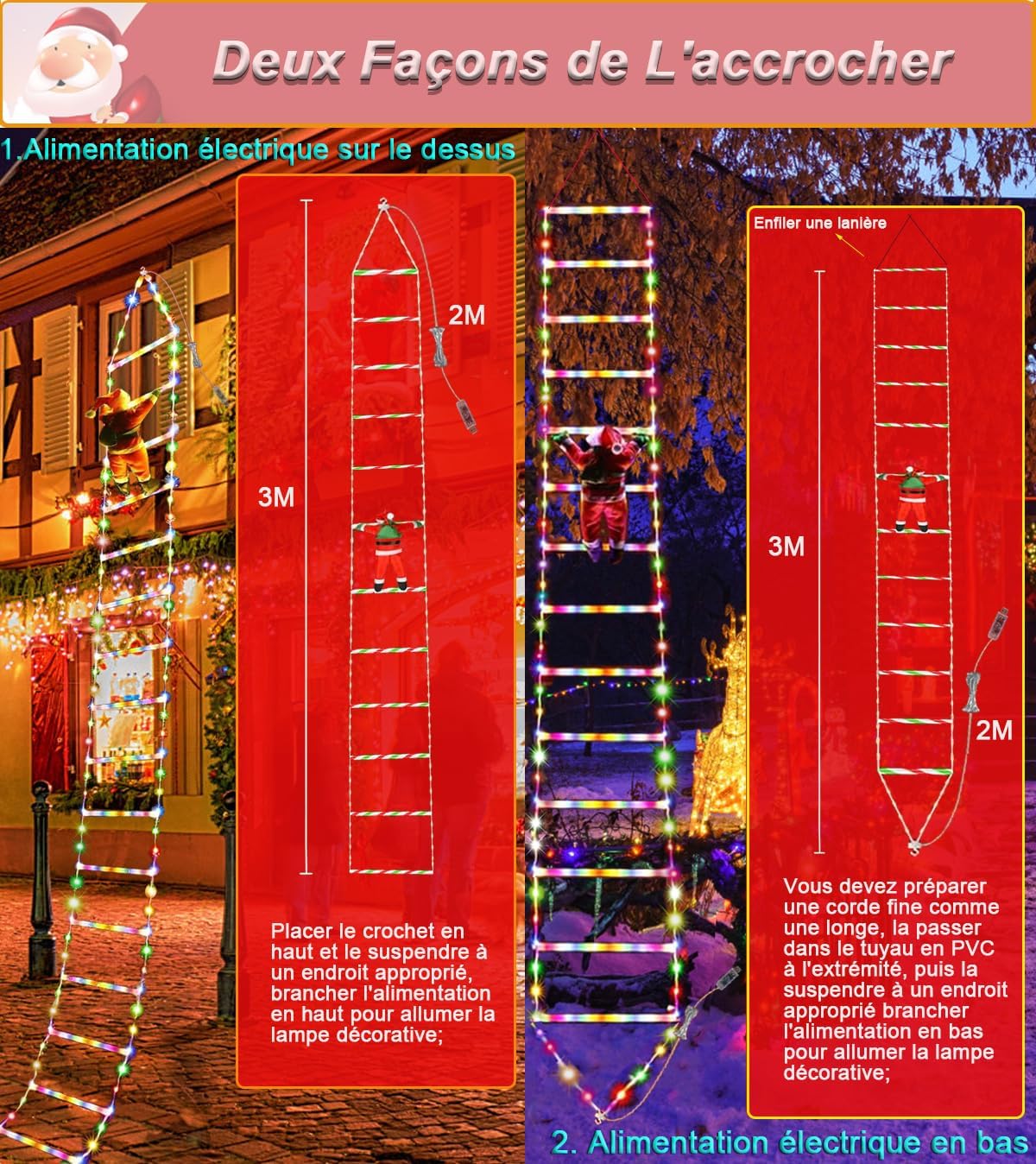 Décorations de Noël Extérieur