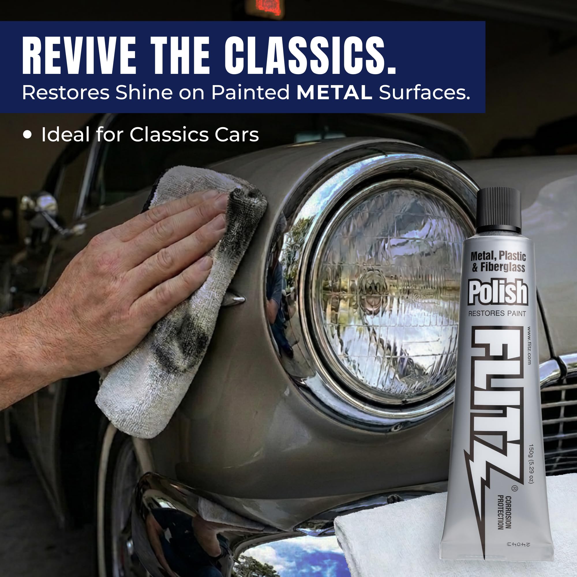 Flitz BU 03515 Automotive-Metal-Cleaners