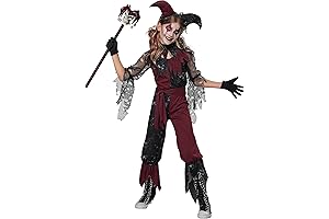 Psycho Jester Costume for Girls