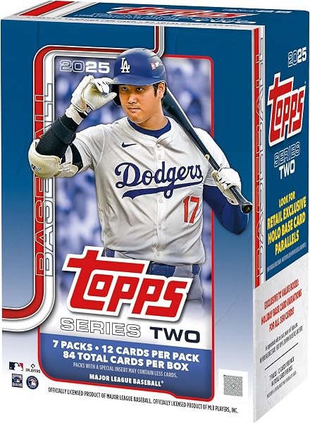 2025 Topps Baseball Series 2 - Factory Sealed - Value Box