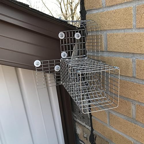 Miniatura 7 de Excluyente de puerta unidireccional para ardillas, excluyente humanitario sin contacto para ardillas y ardillas listadas, para espacios al aire