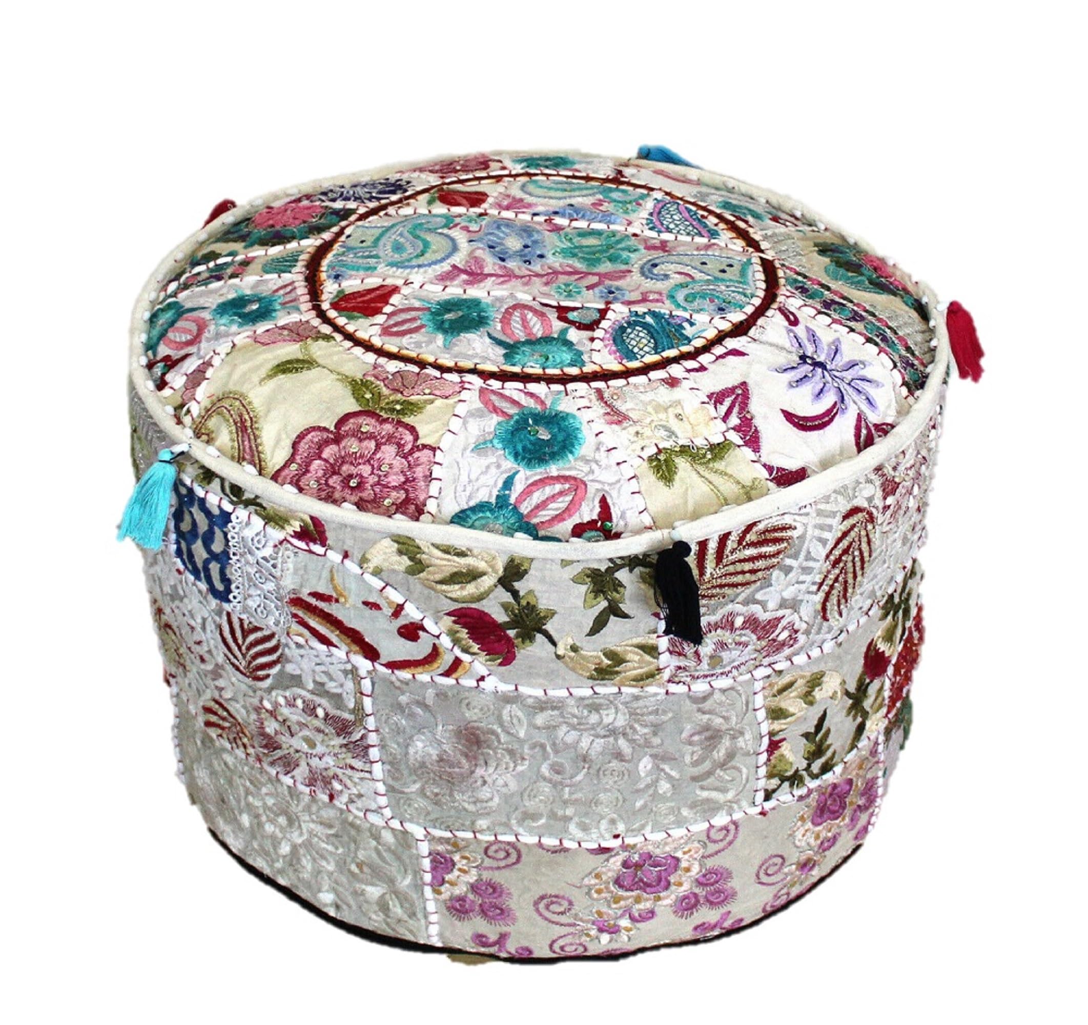 Pranipat Handicrafts Indian Patchwork Handmade Embroidered 22