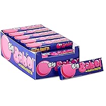 Big Babol Tutti Frutti, Chewing Gum Morbido con Succo di Frutta, Senza Glutine, 24 Stick, Confezione da 1