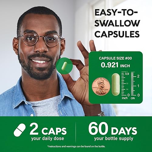 Miniatura 6 de Saw Palmetto para hombres 640 mg - Semilla de calabaza  Ortiga  Zinc y Pygeum - Salud de próstata y suplemento urinario - Bloqueo de DHT y soporte