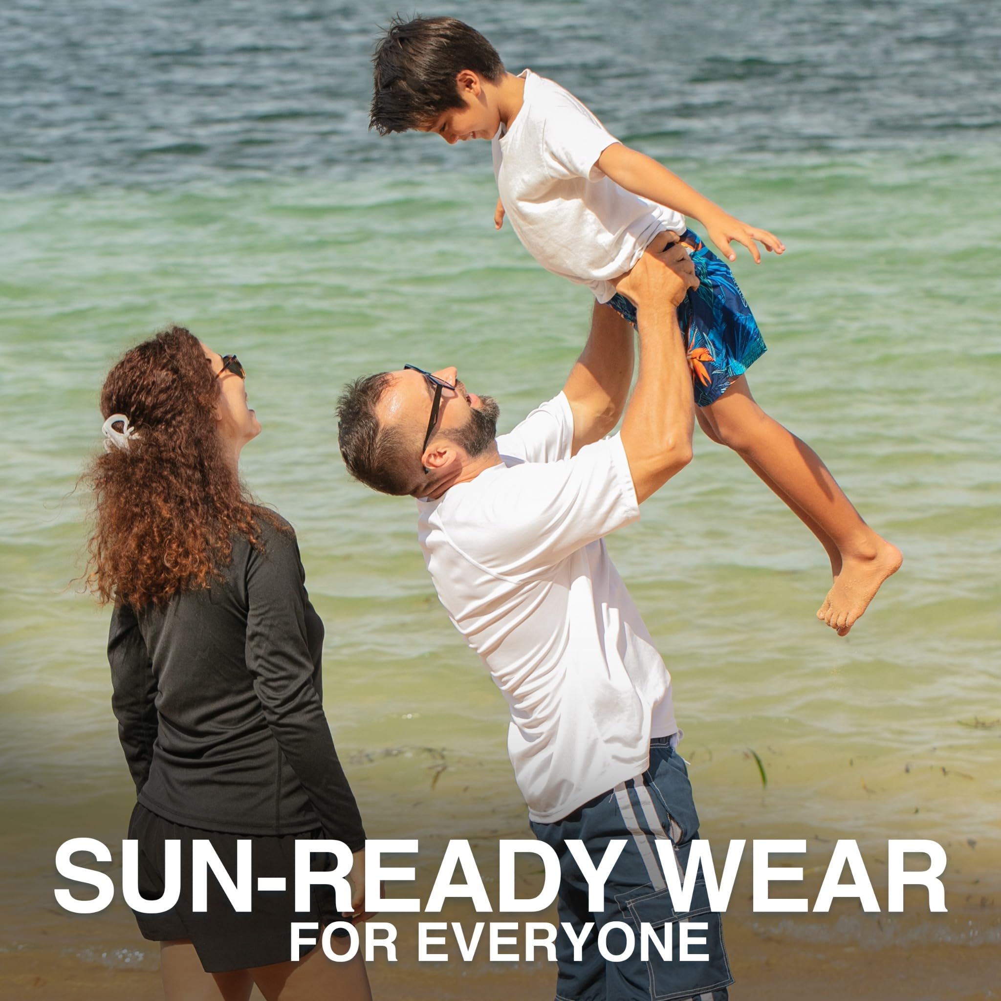 Kanu Surf Zipline Quick Dry UPF 50+ Beach Swim Trunk Costume a Pantaloncino Bambini e Ragazzi (Pacco da 1)