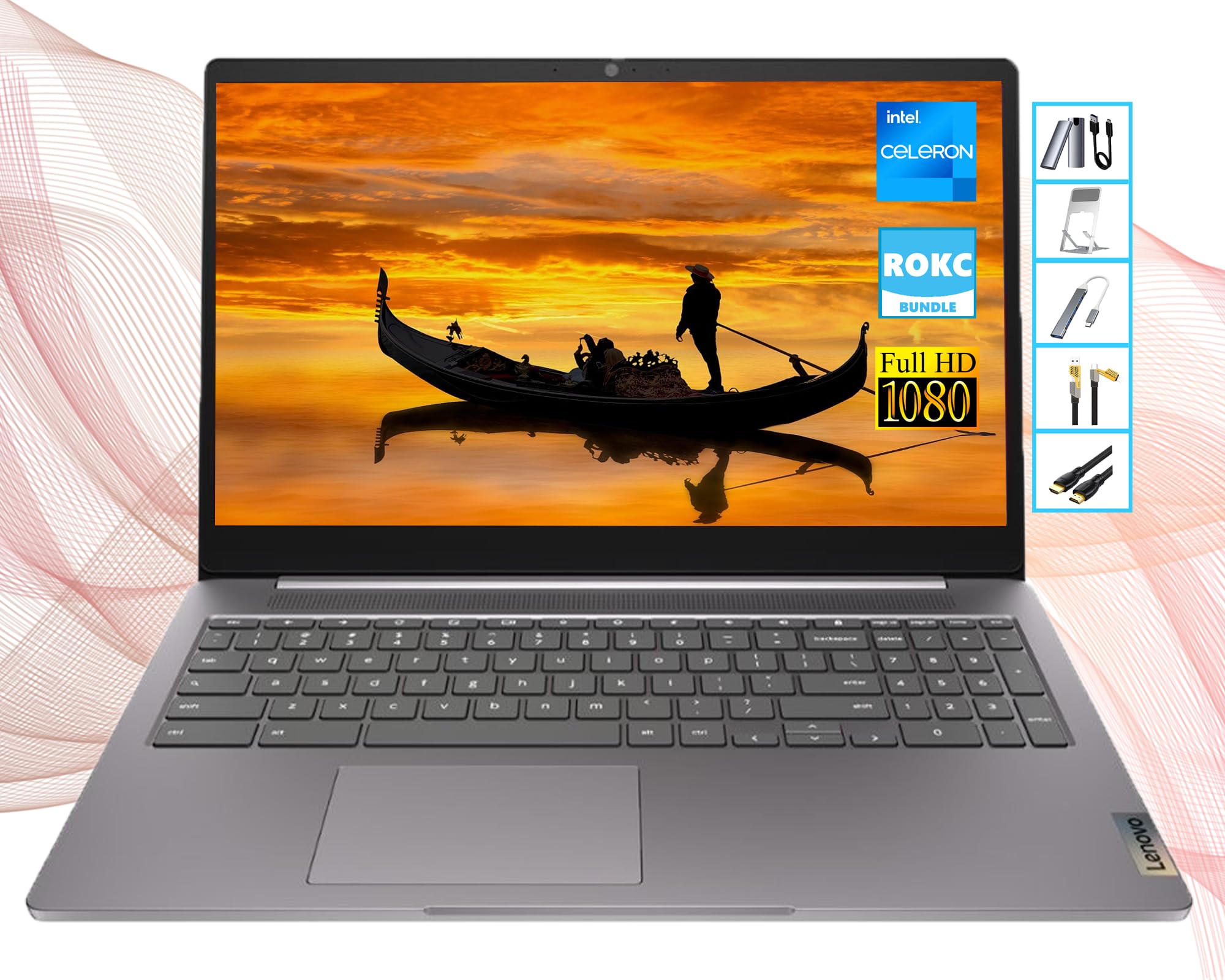 Gemini搭載、LenovoChromebook キーボード、スタイラスペン付
