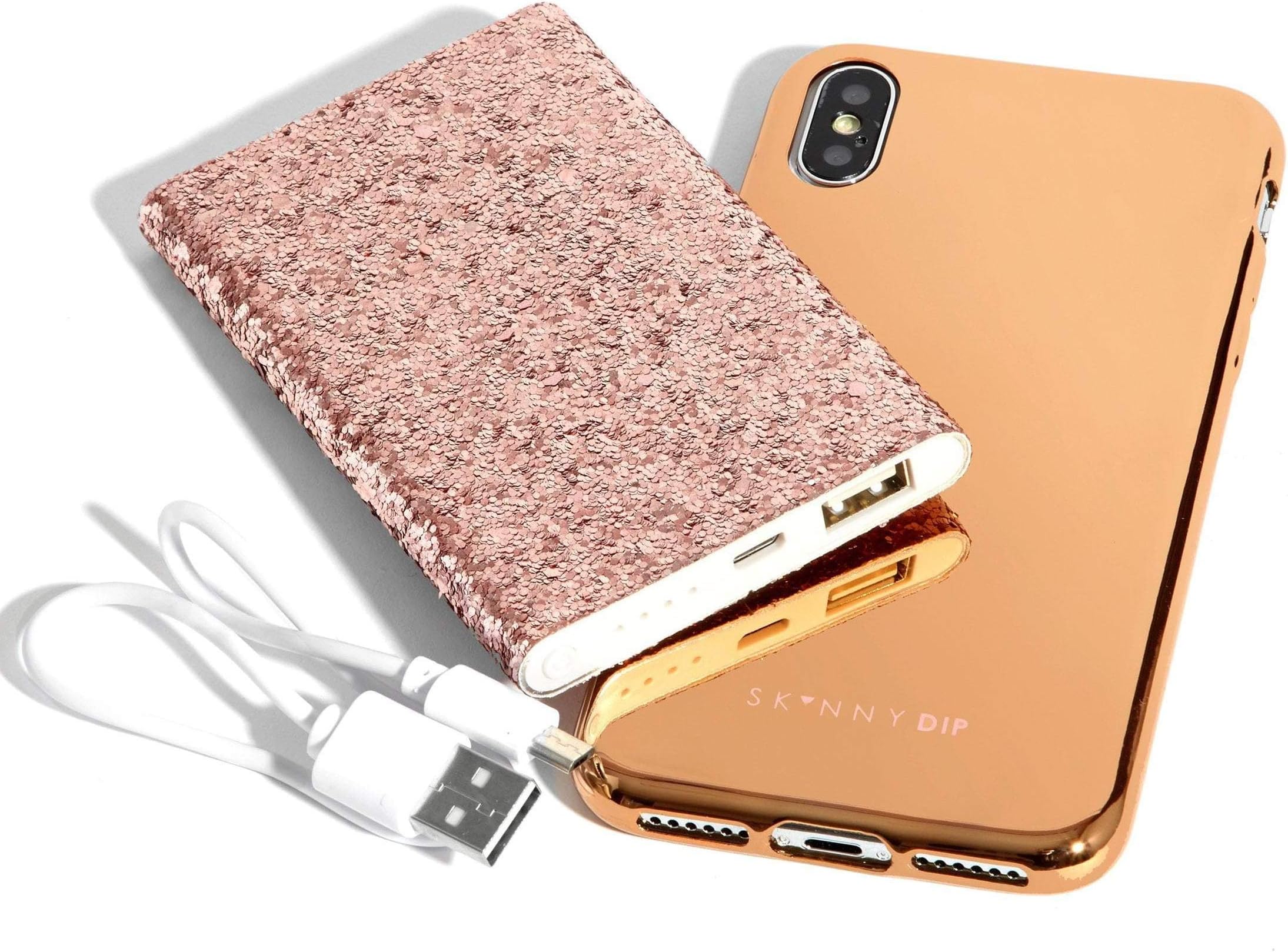Skinny Dip 42255RGC iPhone X Cover and Power Bank Rose Gold