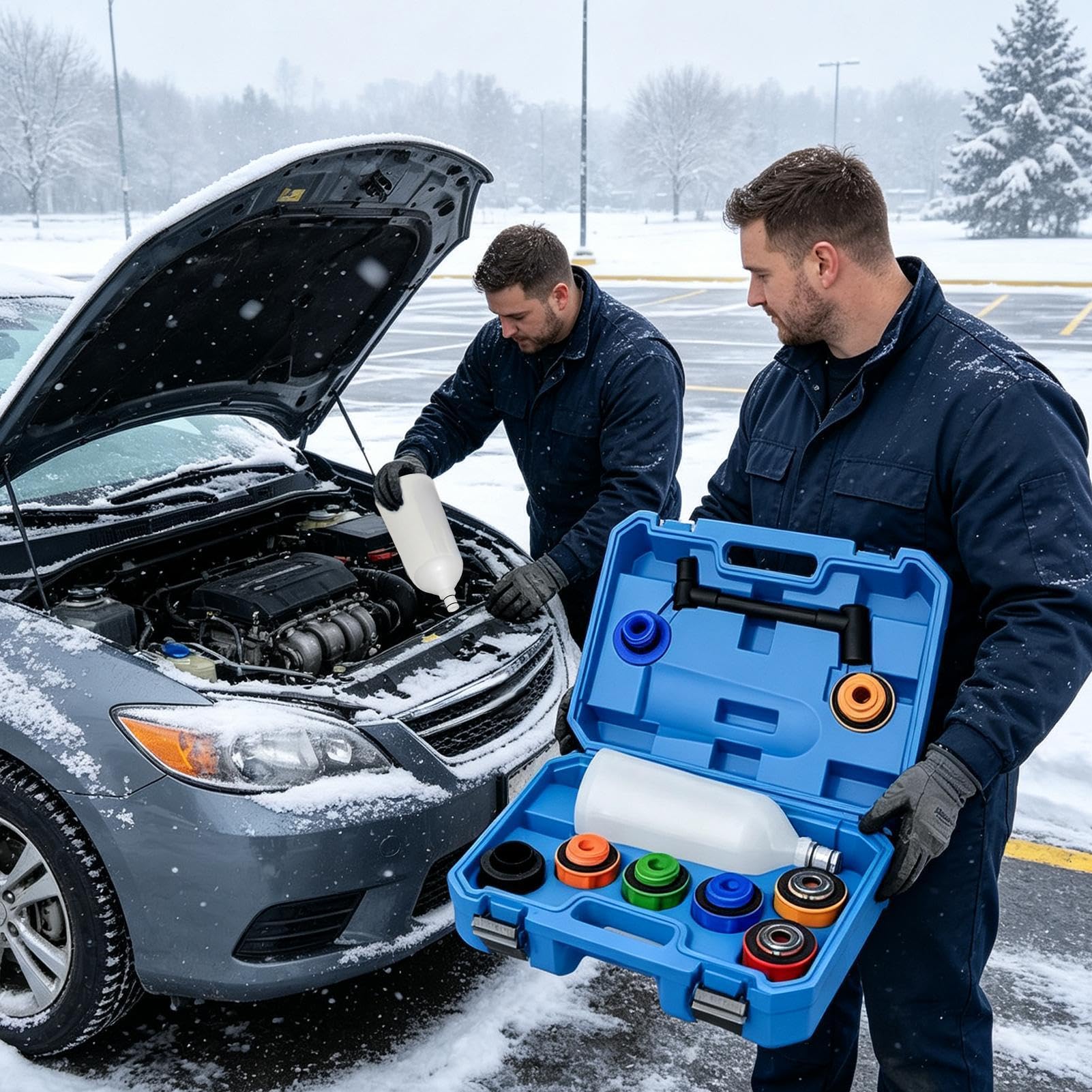 Embudo de para motor automóvil Se Adapta A La Mayoría De Vehículos, | Embudo Llenador De Del Vehículo Para Taller, Carretera, Propietarios, Conductores