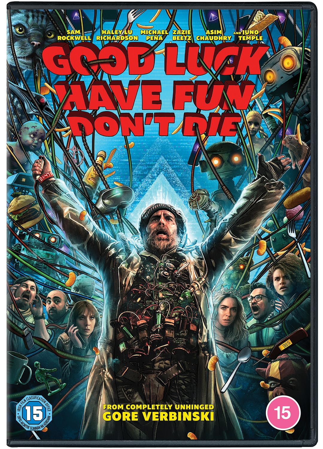 GOOD LUCK HAVE FUN DON`T DIE       BRAND NEW SEALED GENUINE UK DVD