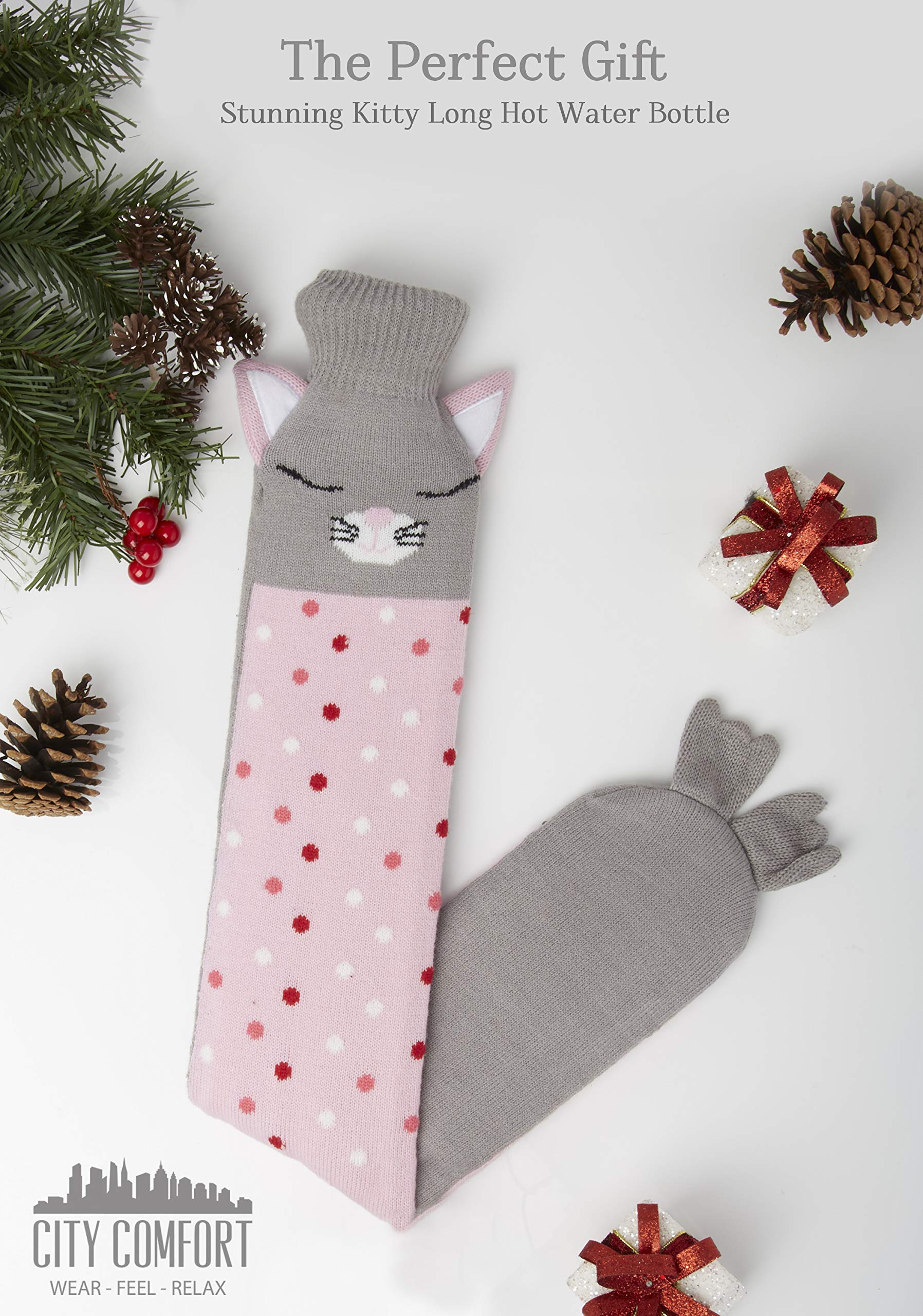 Buy Extra Long Hot Water Bottle with Cover Extra Large