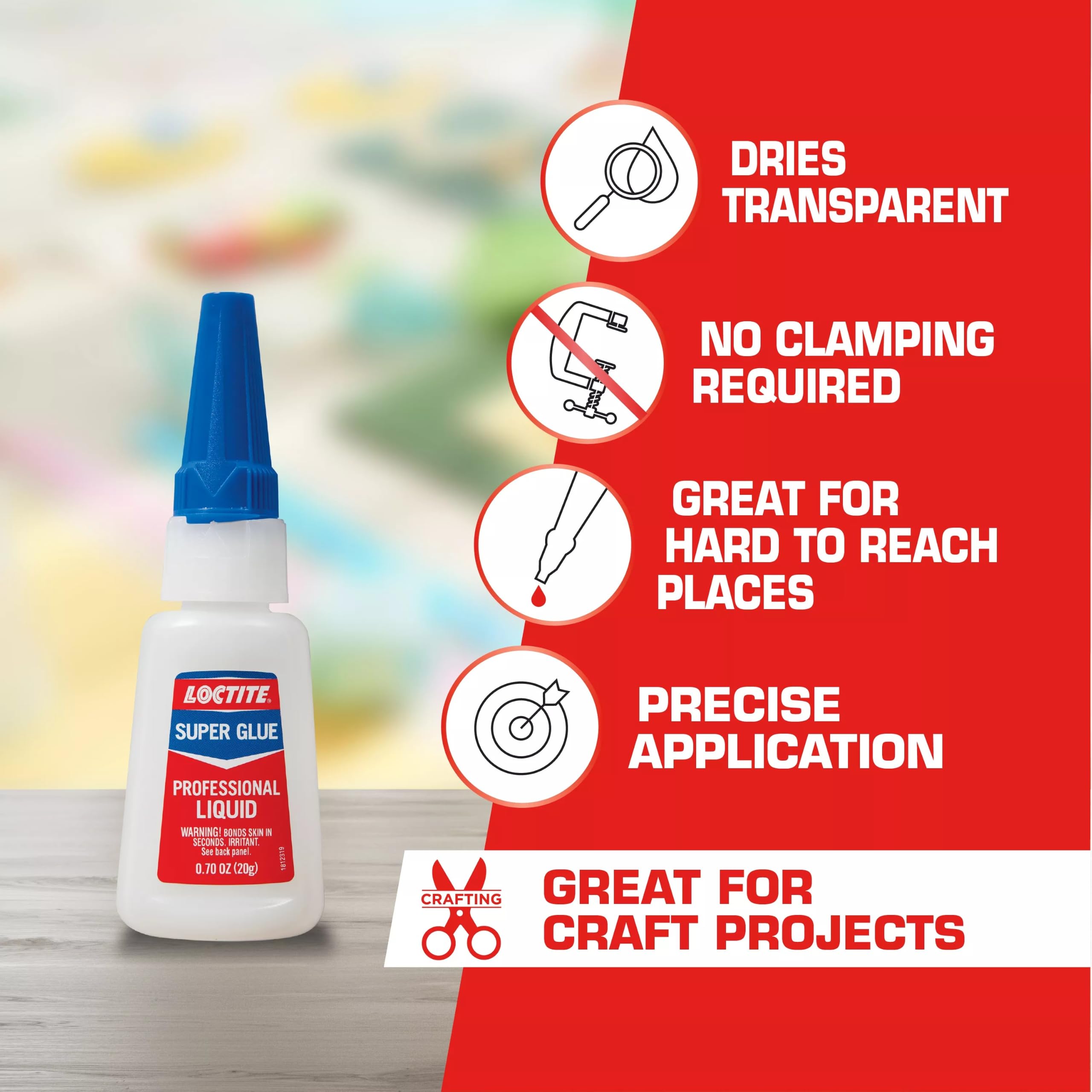 Amazon.com: Loctite Super Glue Professional Liquid, Clear, 0.7 fl