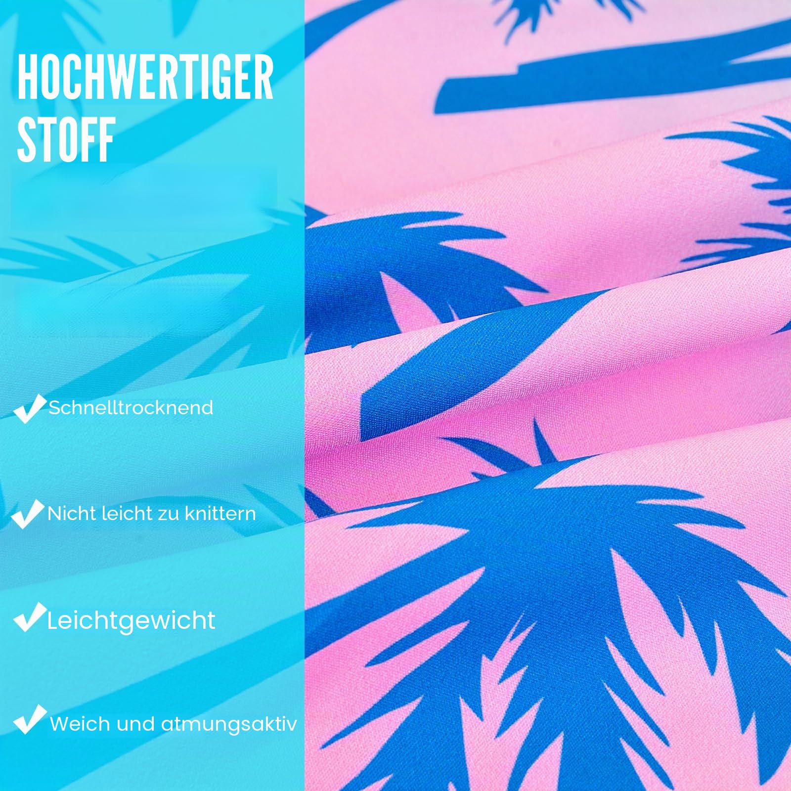 PASHOP Hawaii Hemd Kinder Jungen Kurzarm Freizeithemd mit verschiedenen Mustern für Sommer Alltag und Urlaub