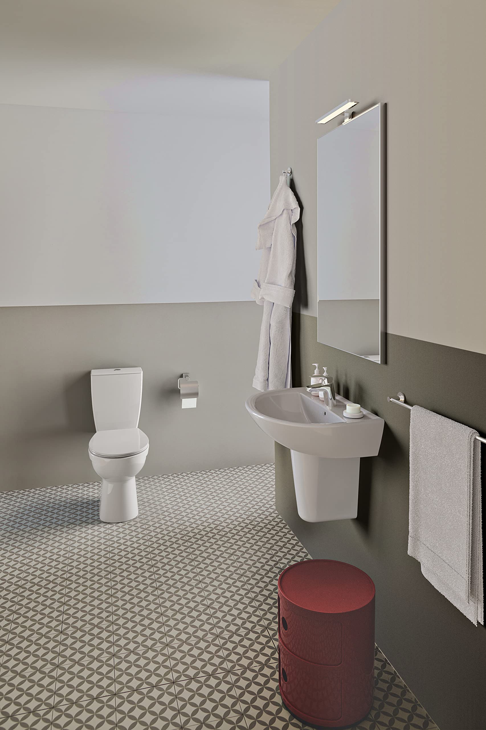 Ideal Standard W332801 Lavabo del baño EUROVIT, Blanco