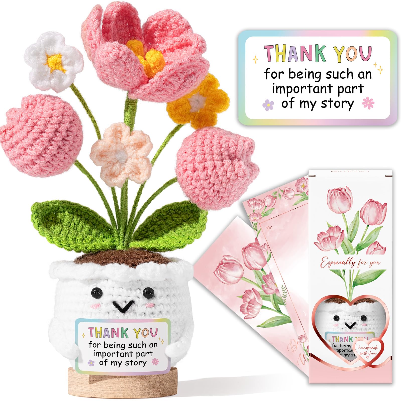 Amazon.com: Thank You Gifts for Women, Positive Tulip Flower