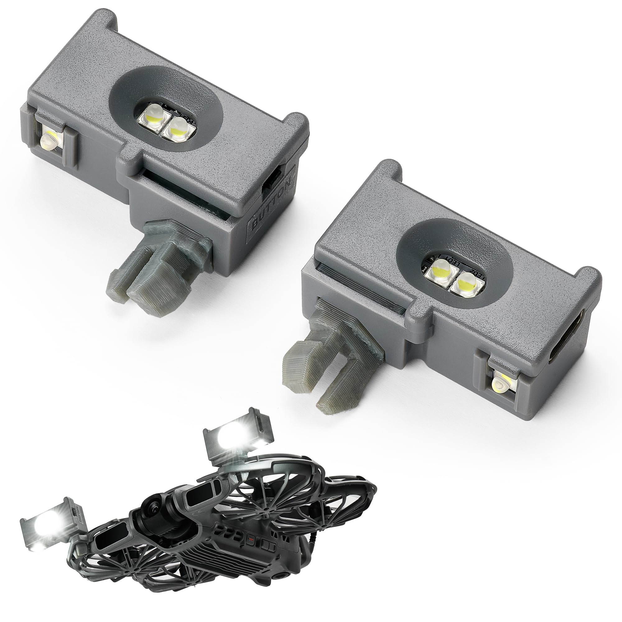 VIFLY Neo2Beam Search Light Kit for DJI Neo 2, Compact Headlamp for Night Flying