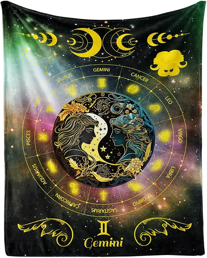 Gemini Zodiac Blanket, 50