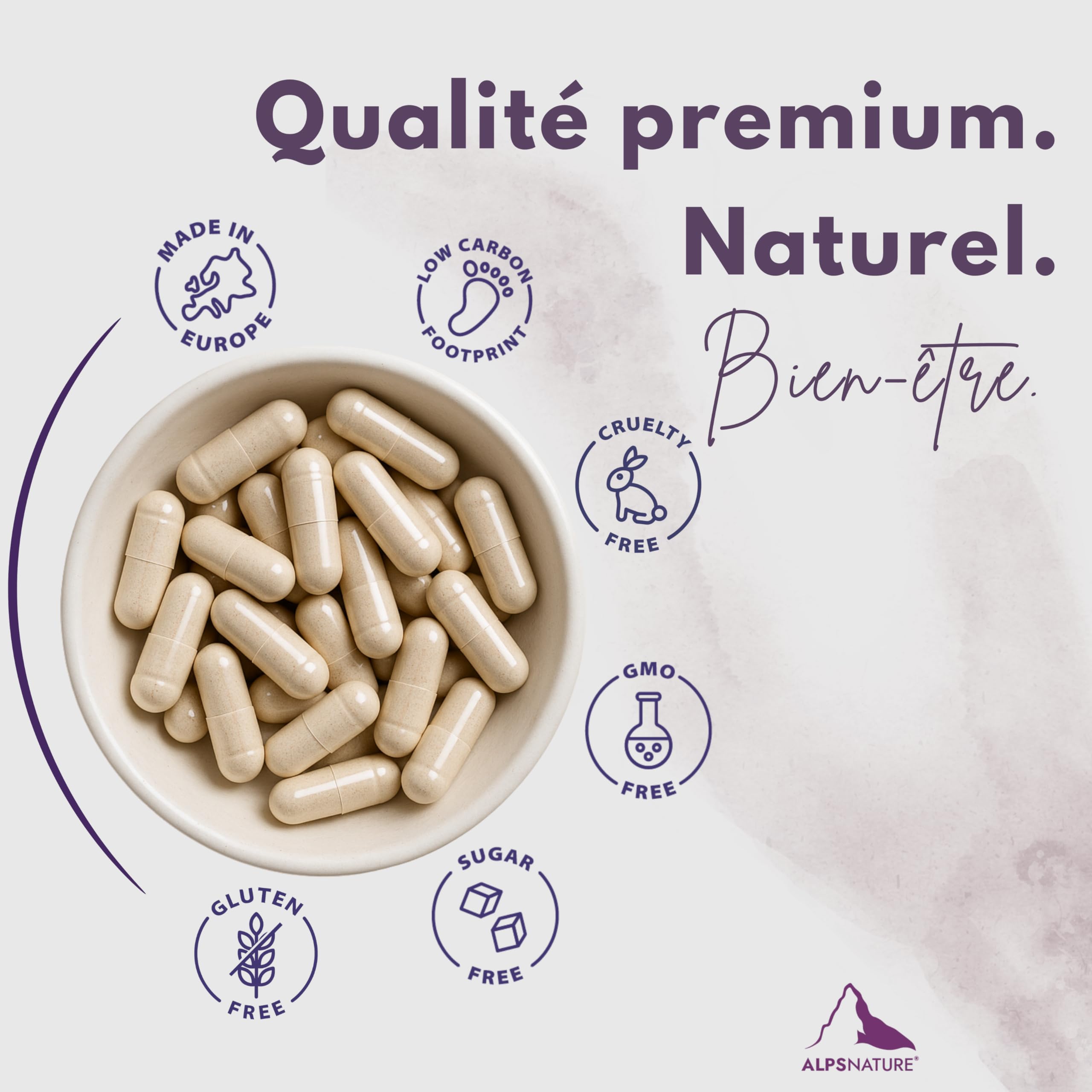 NADH 40mg Panmol Breveté + Trans-Resvératrol 98% Pur – Énergie Cellulaire & Haute Biodisponibilité – 120 Gélules Végétalien & Sans Gluten - Fabriqué en France & testé en laboratoire