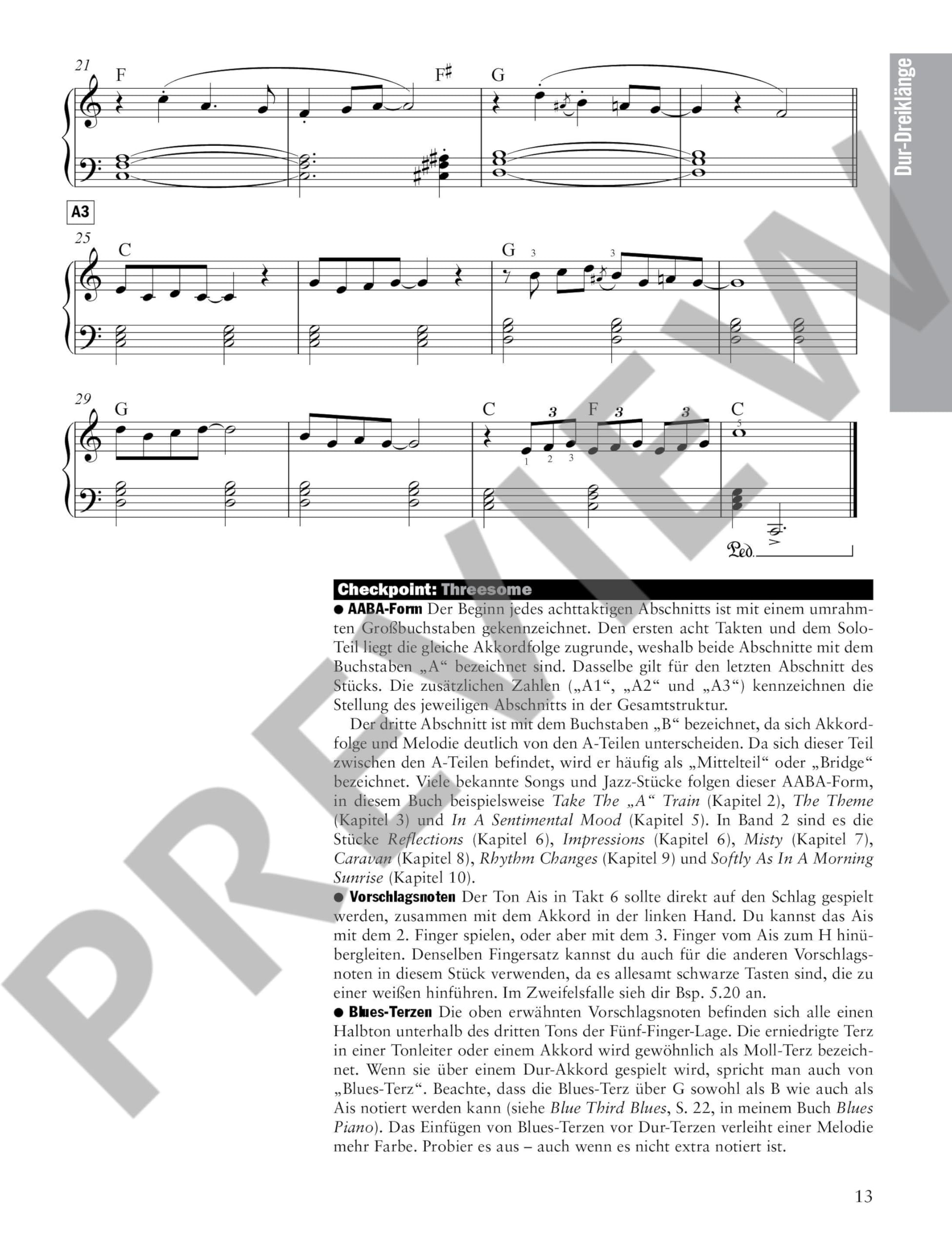 Jazz Piano: Harmonik, Technik, Improvisation. Band 1. Klavier. Lehrbuch. (Modern Piano Styles, Band 1)