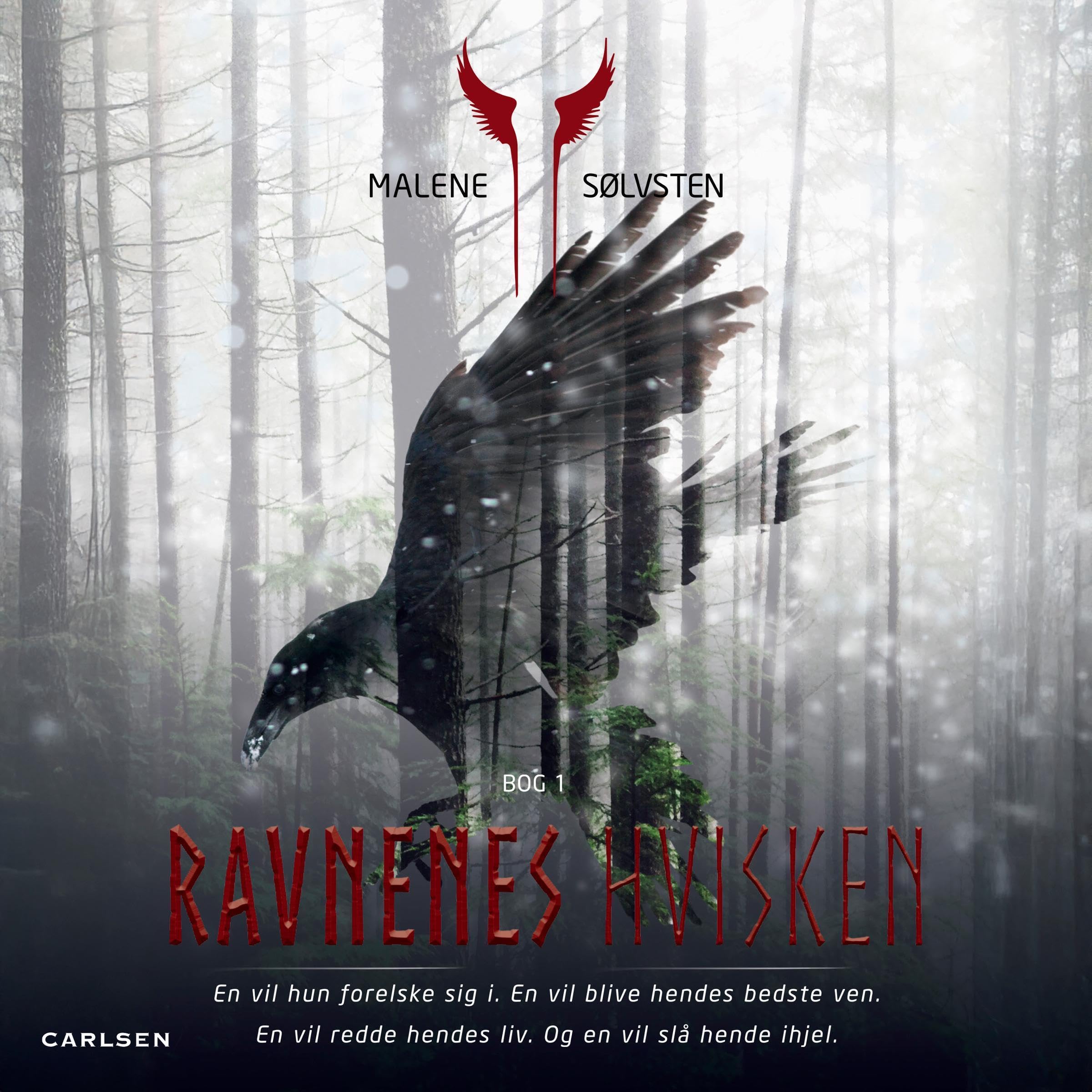 Cover art for Ravnenes hvisken 1