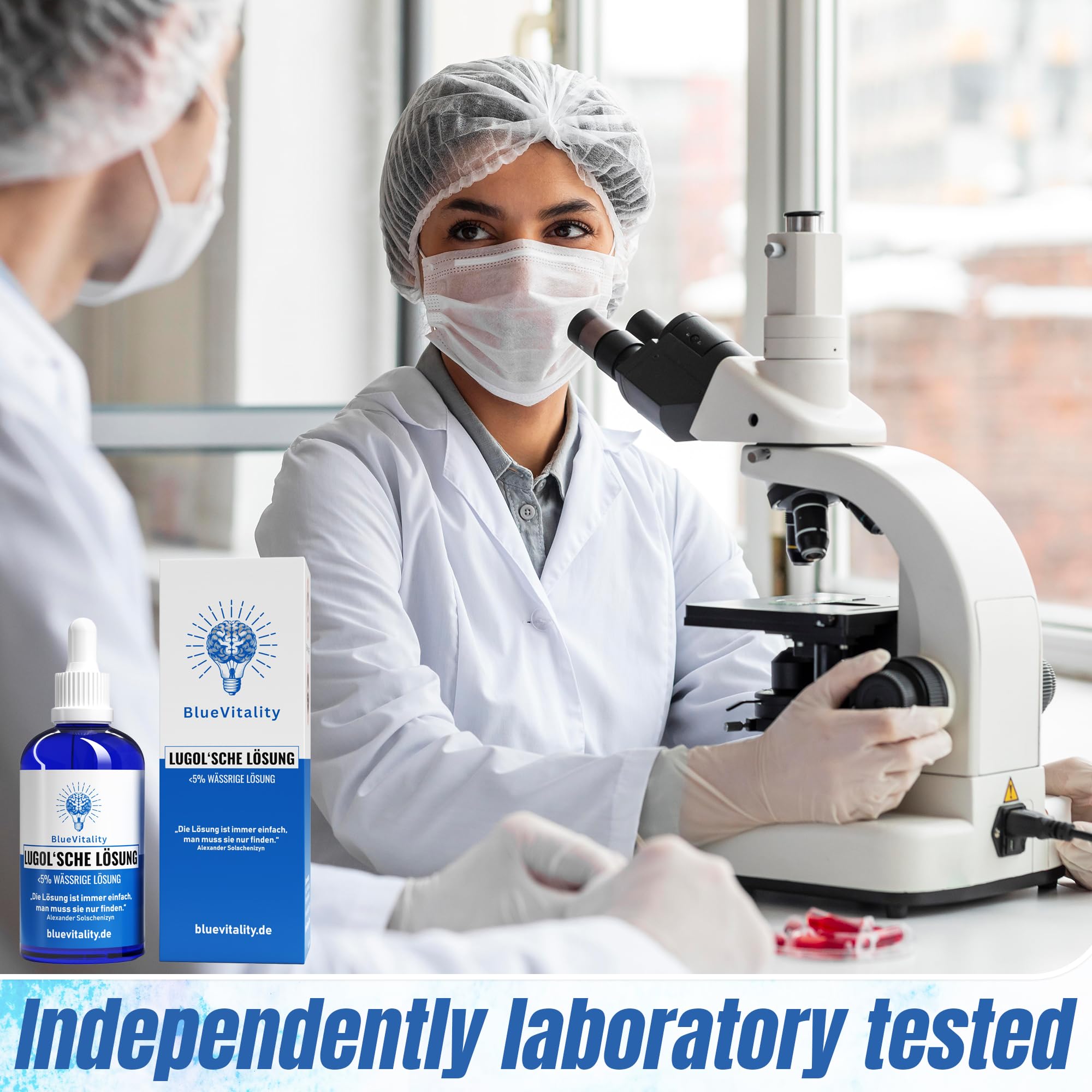 Iodio Lugol 5% 100 ml z pipetką Made in Germany