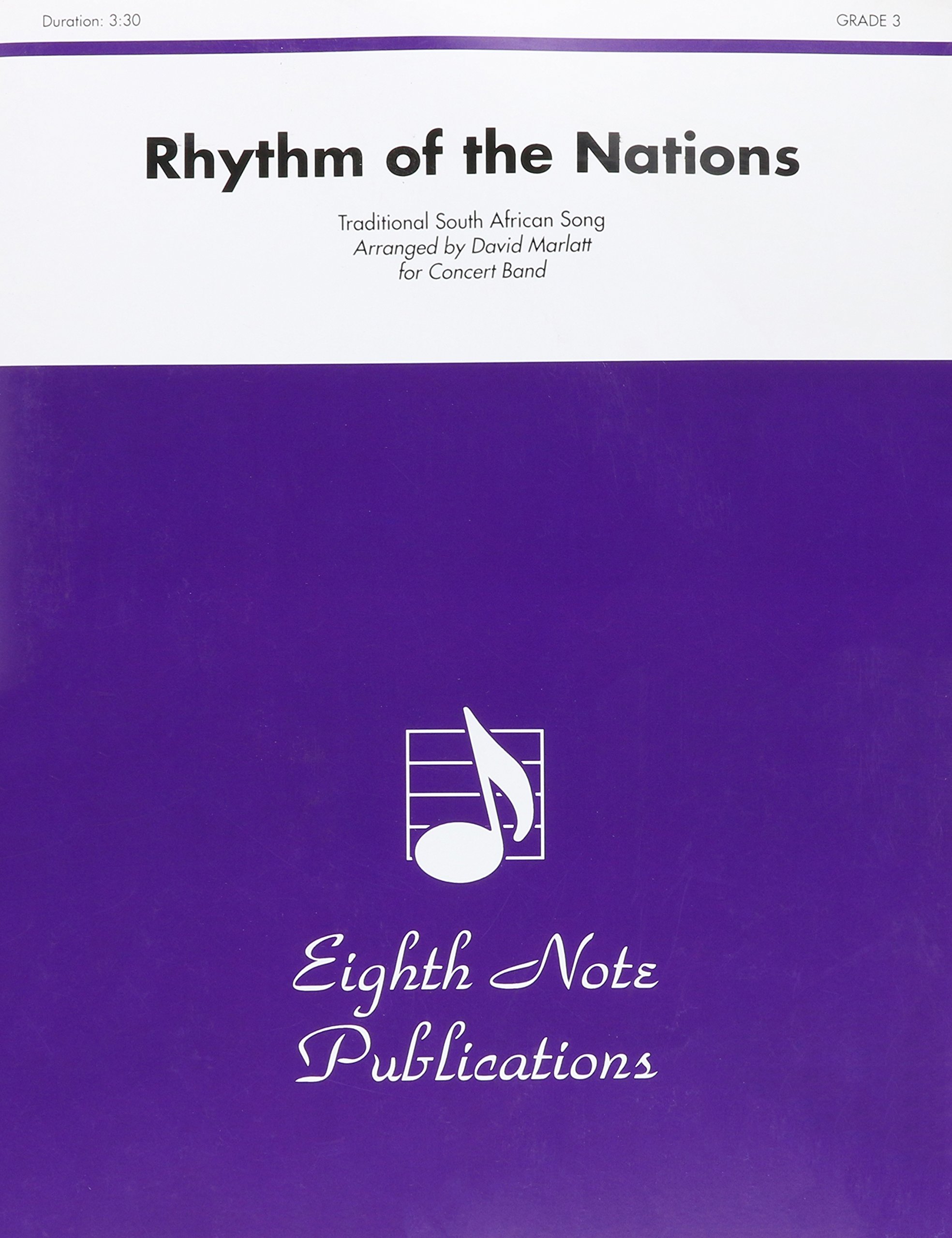 Rhythm of the Nations -- Ipharadisi Ee Pah Rah Dee See: Conductor Score (Eighth Note)