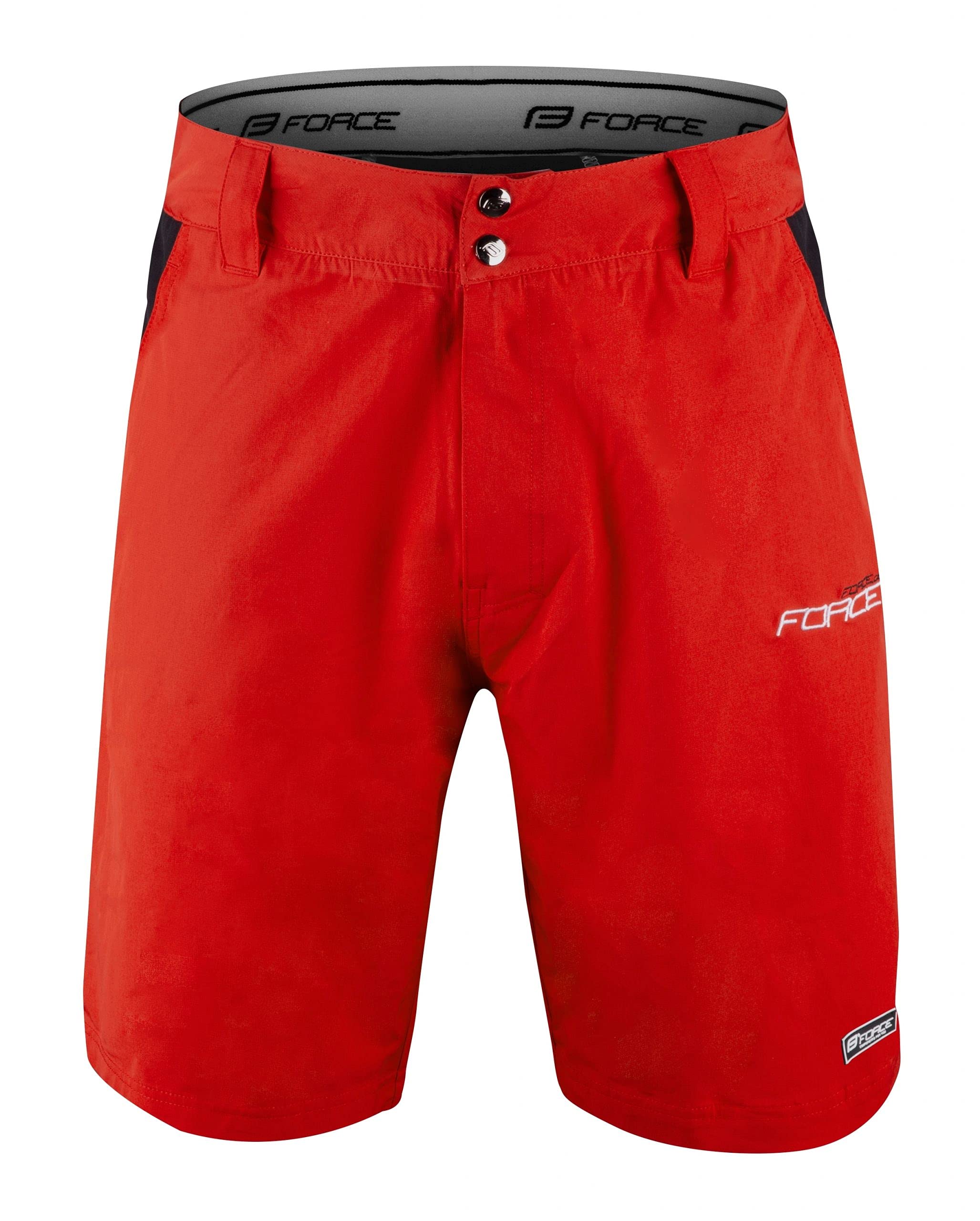 Force Pantaloni MTB F BLADE con fondello gel Nero