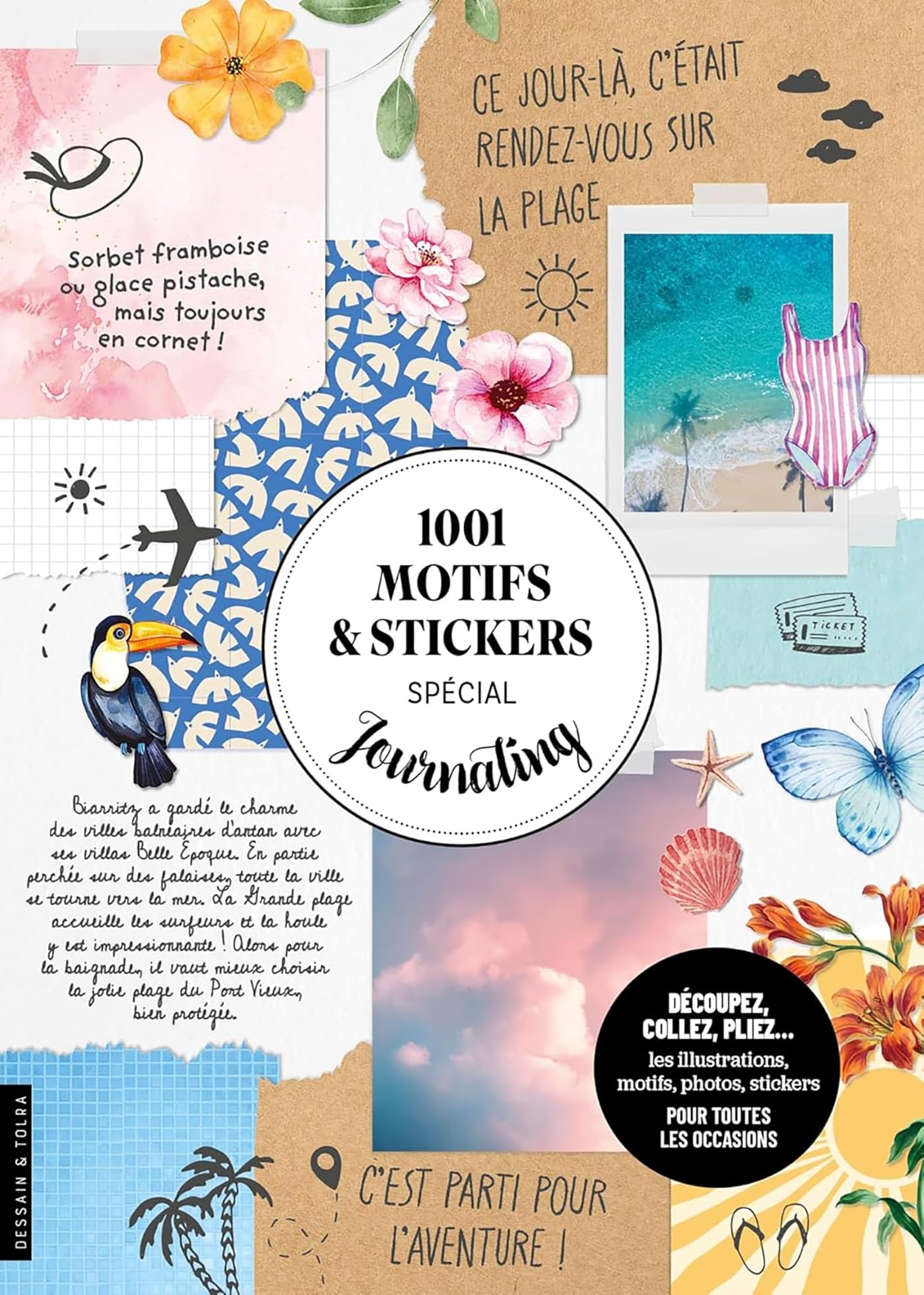 1001 motifs et stickers spécial journaling