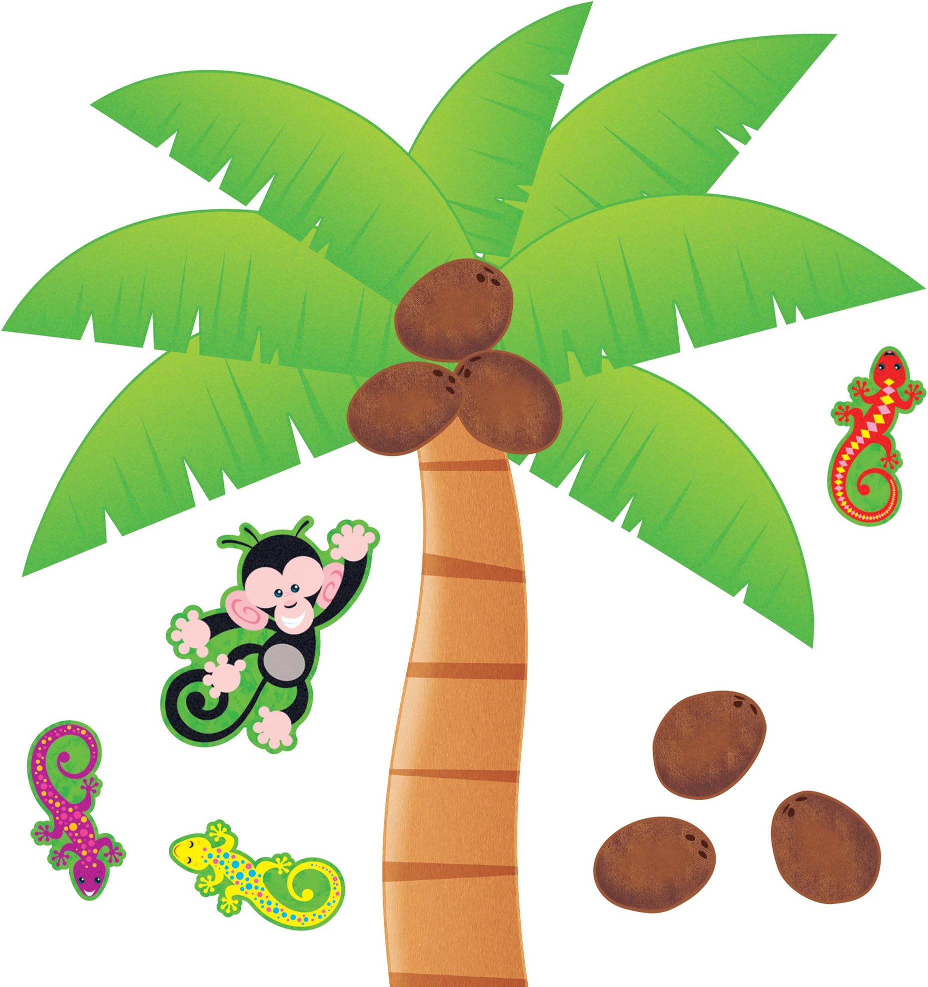 Palm Tree Bulletin Board Set