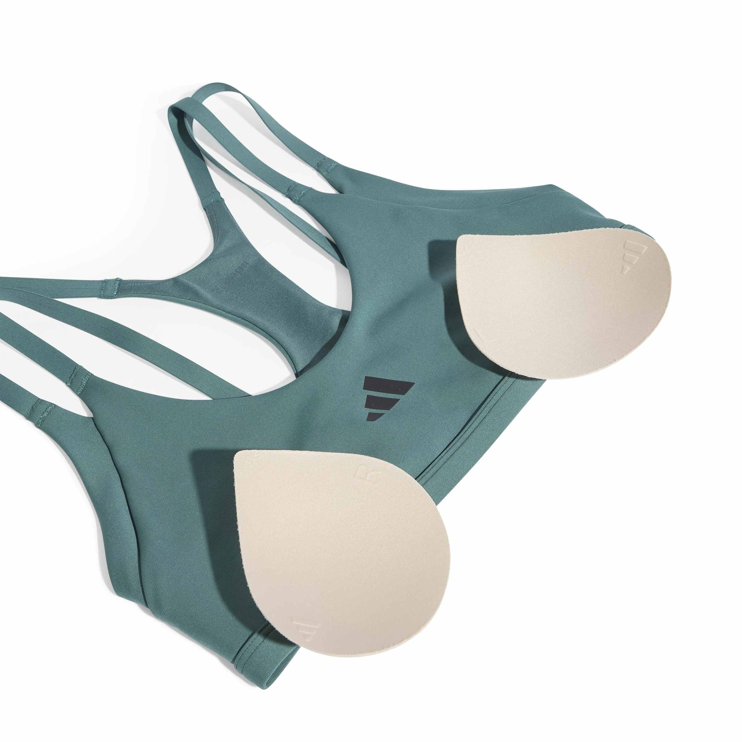 adidas Damen Optime Workout Strappy Light Support Bra Sport-BH (1er Pack)