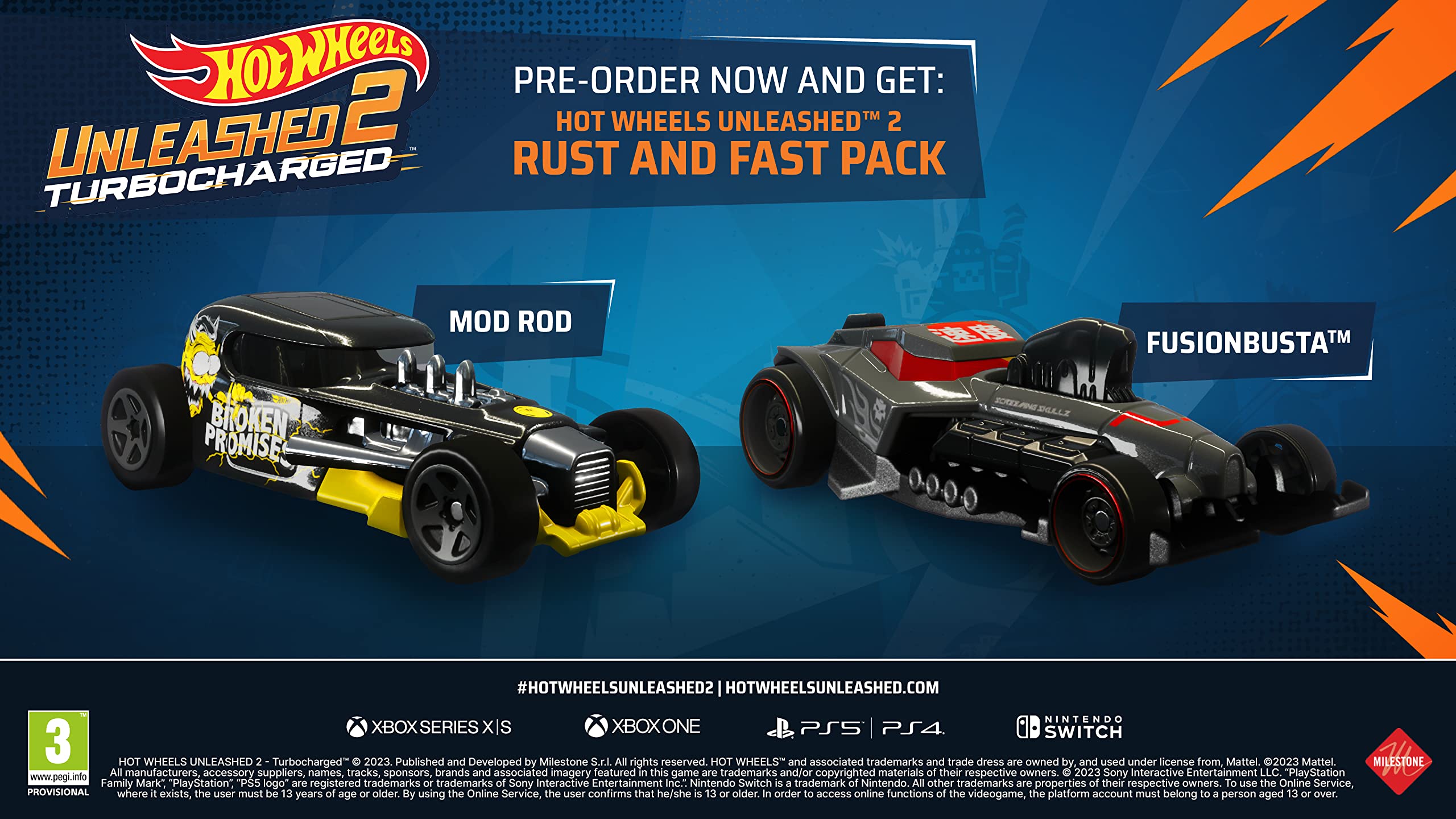 Hot Wheels Unleashed 2 – Turbocharged D1 EDITION (PlayStation 4)